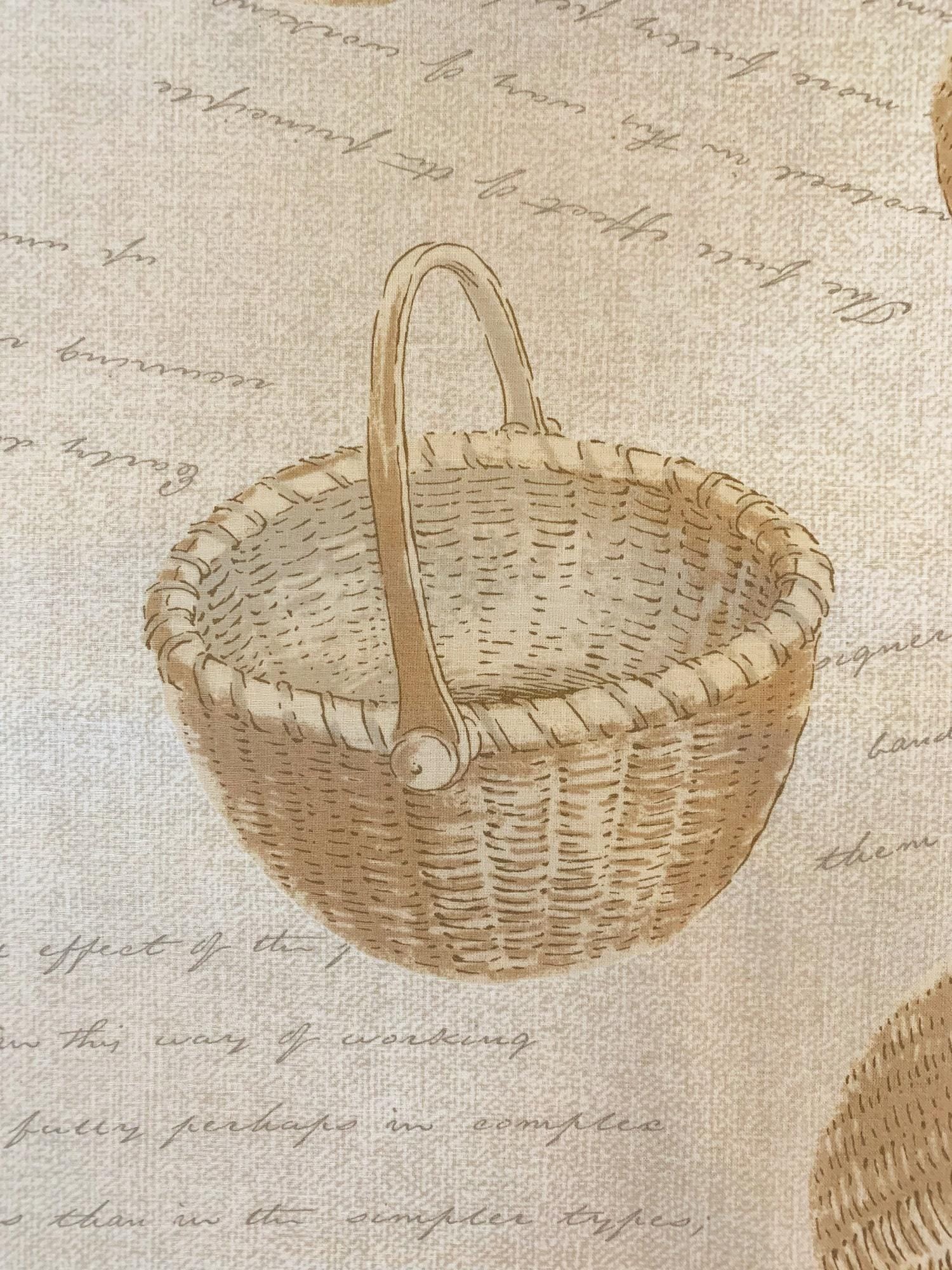 Textile Pantry - Junko Matsuda Baskets Cotton Taupe - Tan