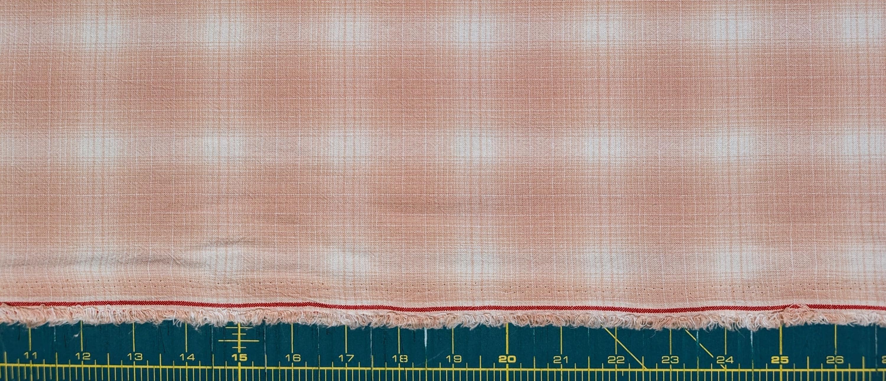 NEW Japanese yarn dyed ombre plaid cotton fabric SY10630S A pink