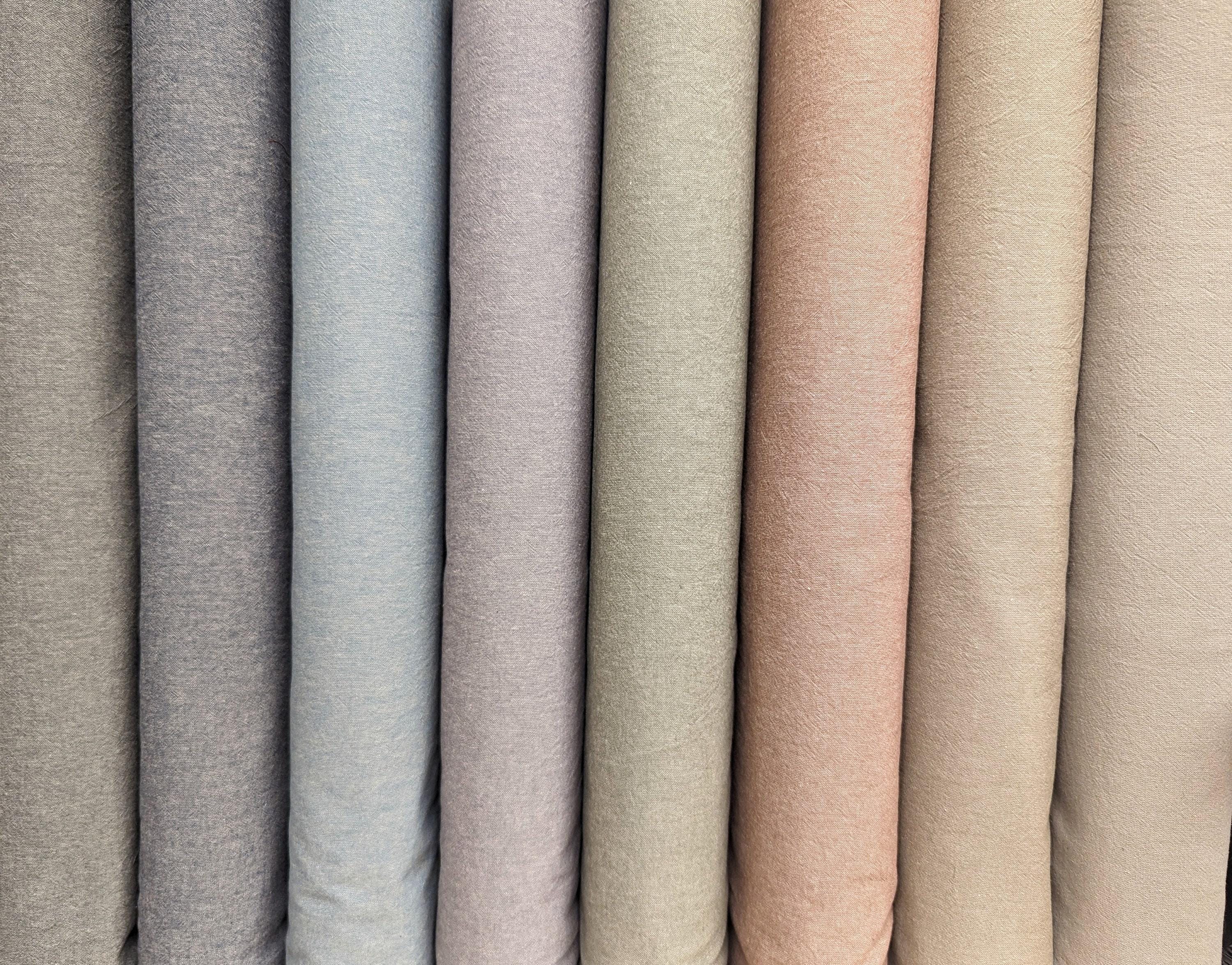 Cosmo - Japanese Yarn Dyed Cotton - Tan Navy