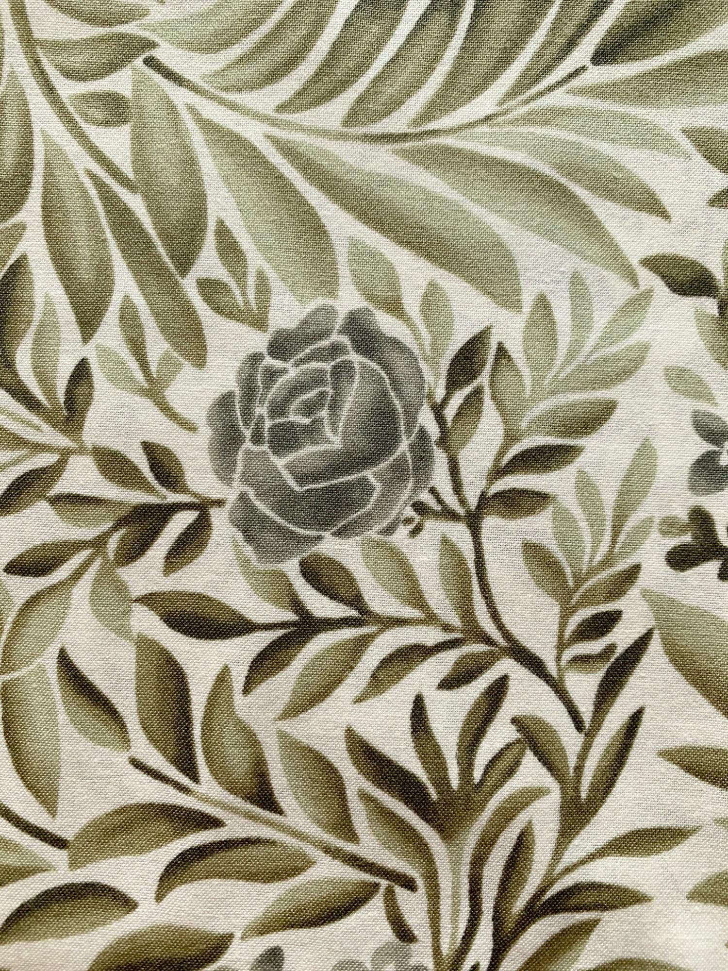 Orimono Imports - La Vie En Rose Cotton Taupe - Green