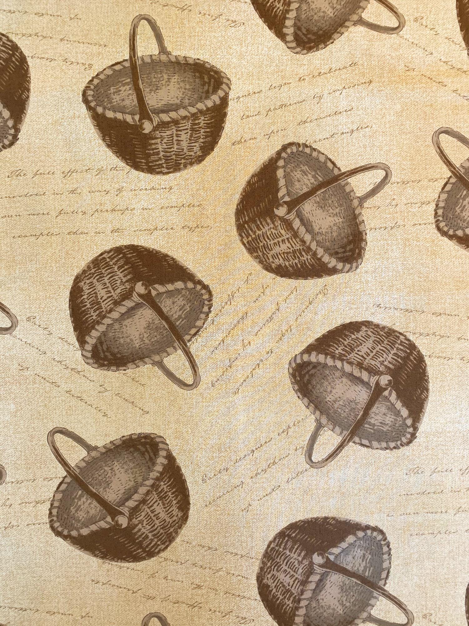 Textile Pantry - Junko Matsuda Baskets Cotton Taupe - Brown