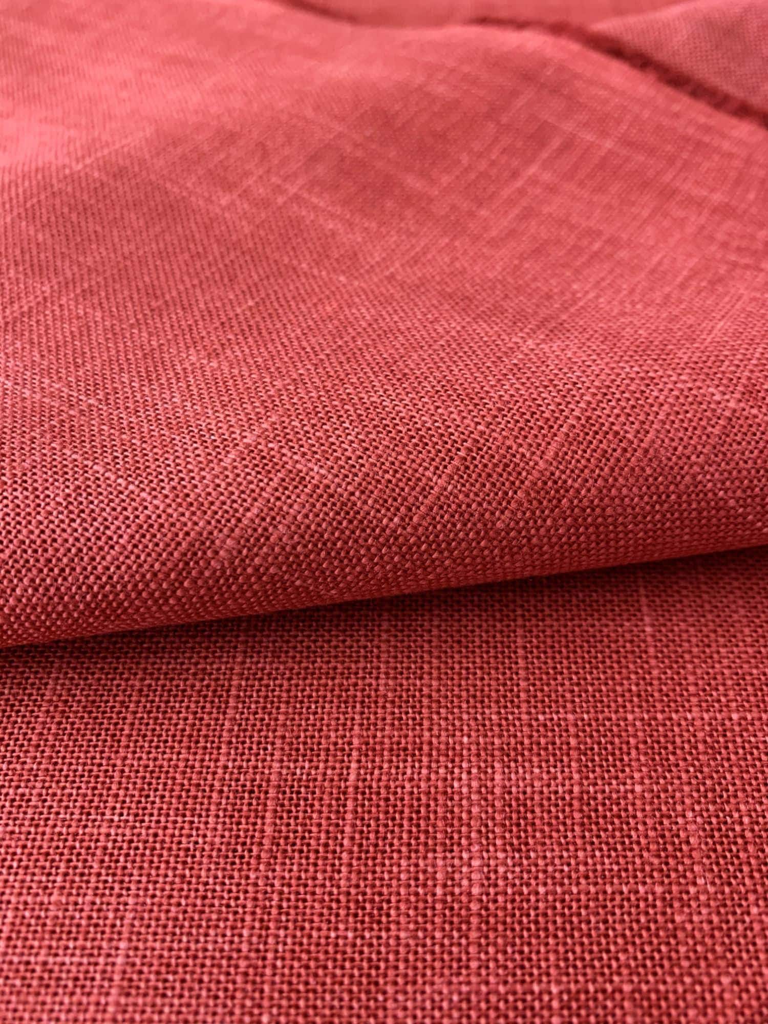 Sevenberry - Heathered Solids Cotton Fabric - Tomato Red