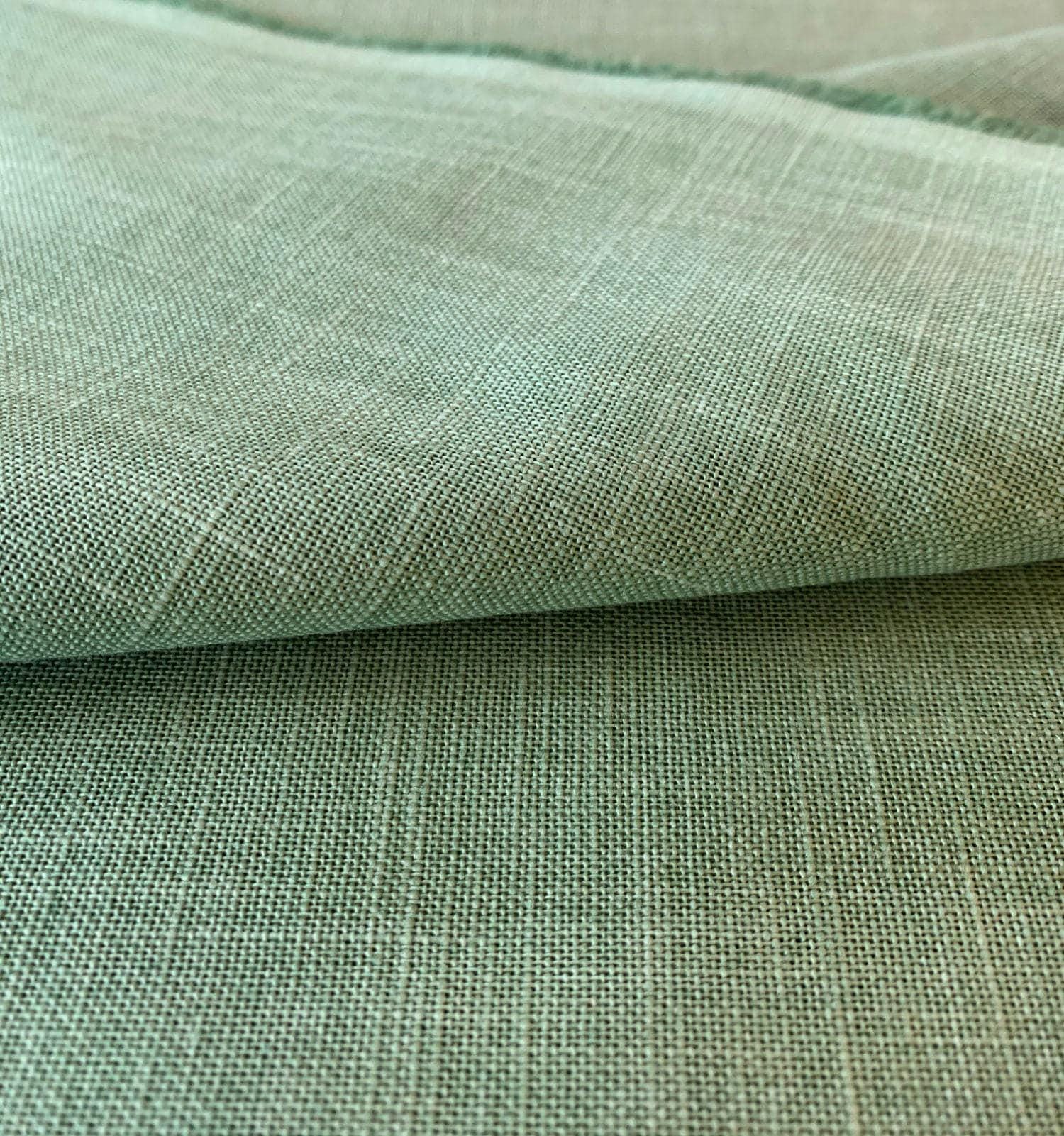 Sevenberry - Heathered Solids Cotton Fabric - Mint Green