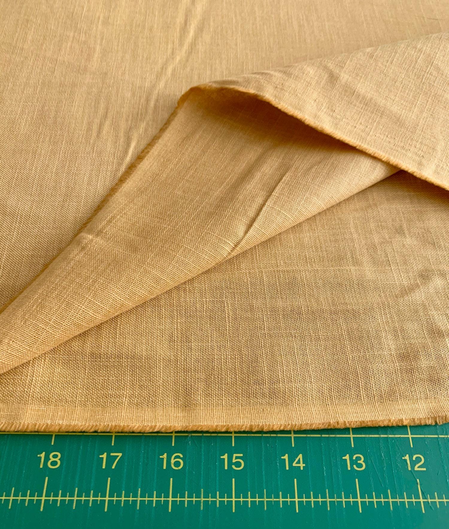 Sevenberry - Heathered Solids Cotton Fabric - Butter Yellow