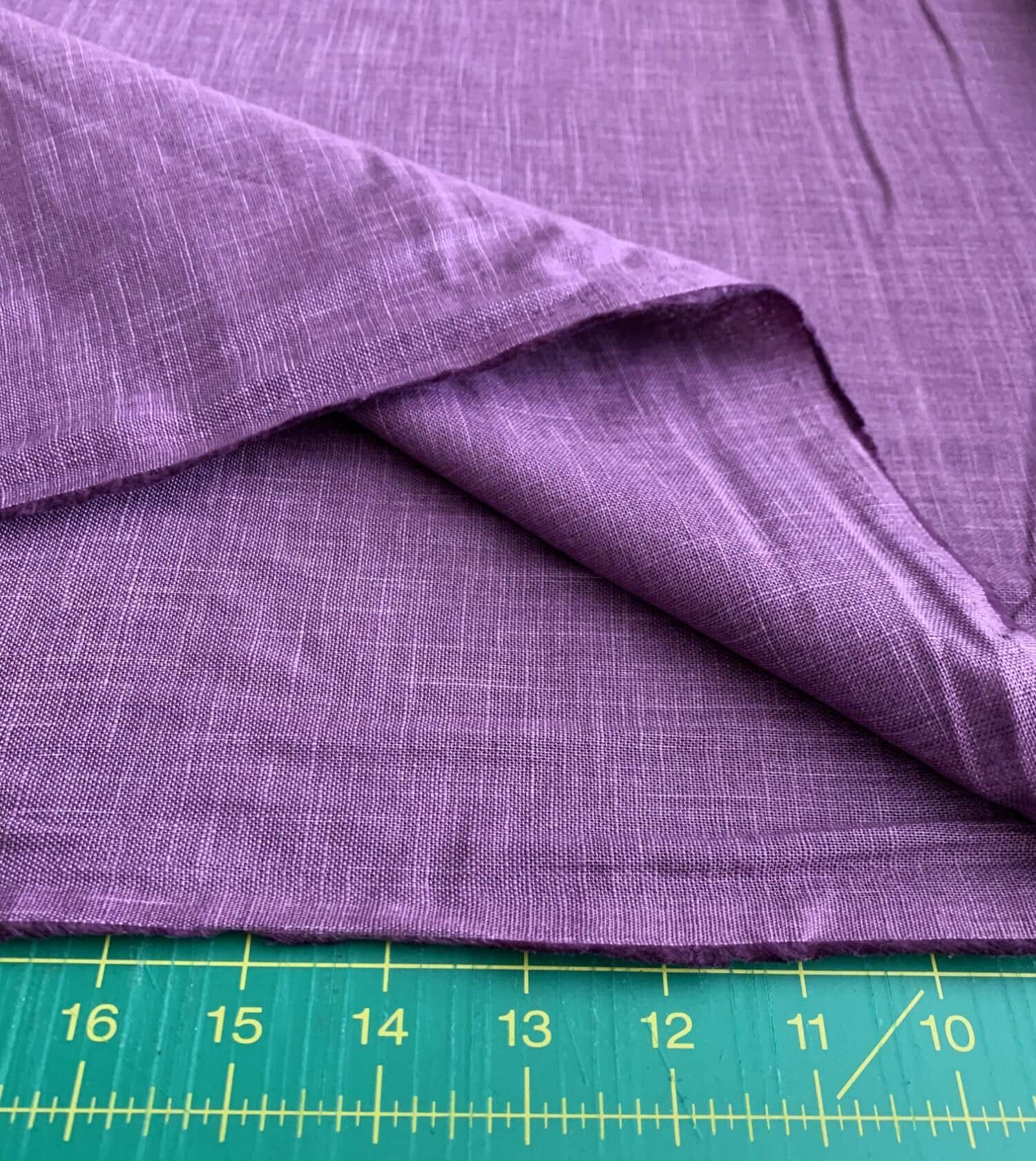 Sevenberry - Heathered Solids Cotton Fabric - Grape Purple