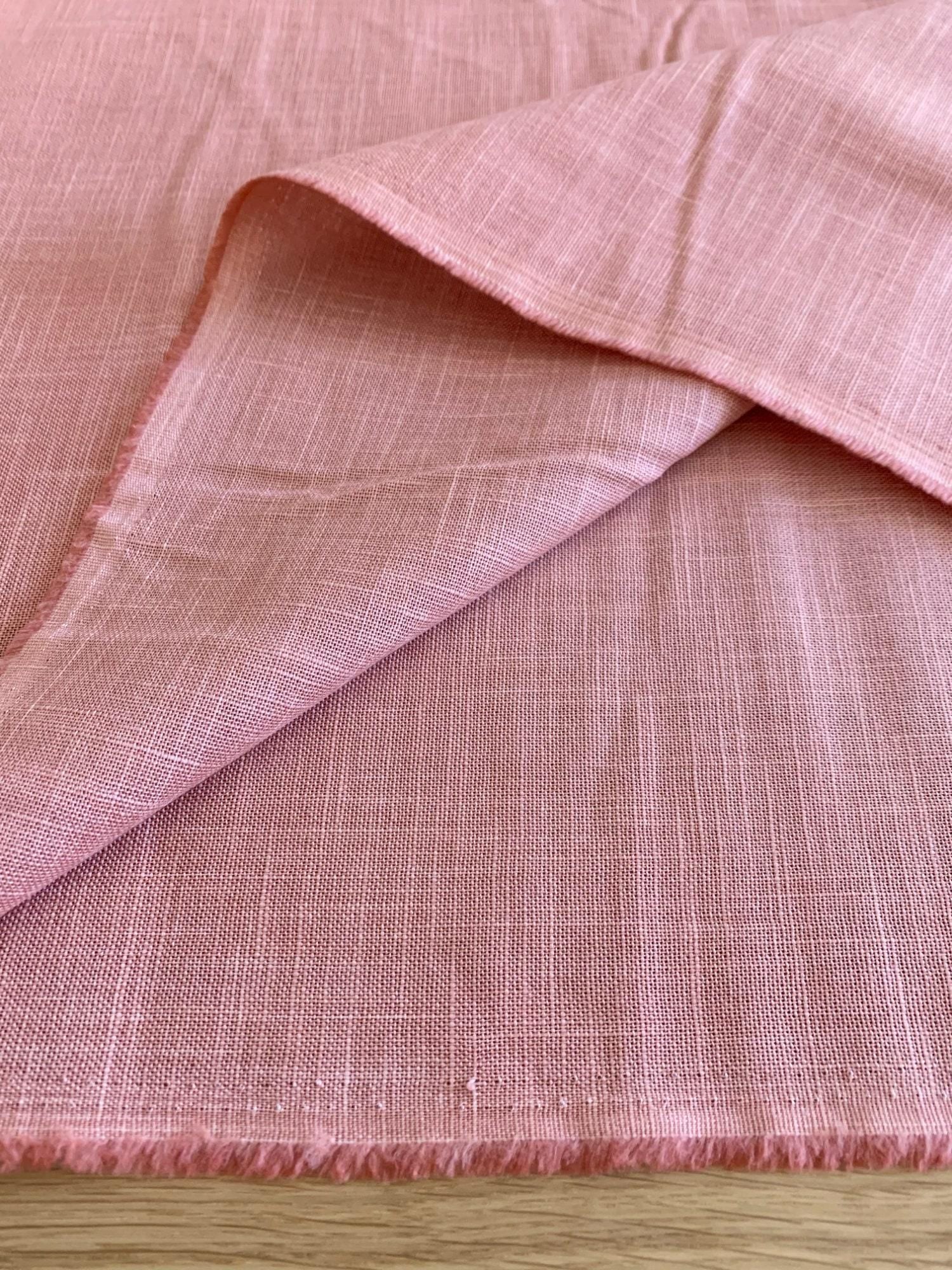 Sevenberry - Heathered Solids Cotton Fabric - Peony Pink