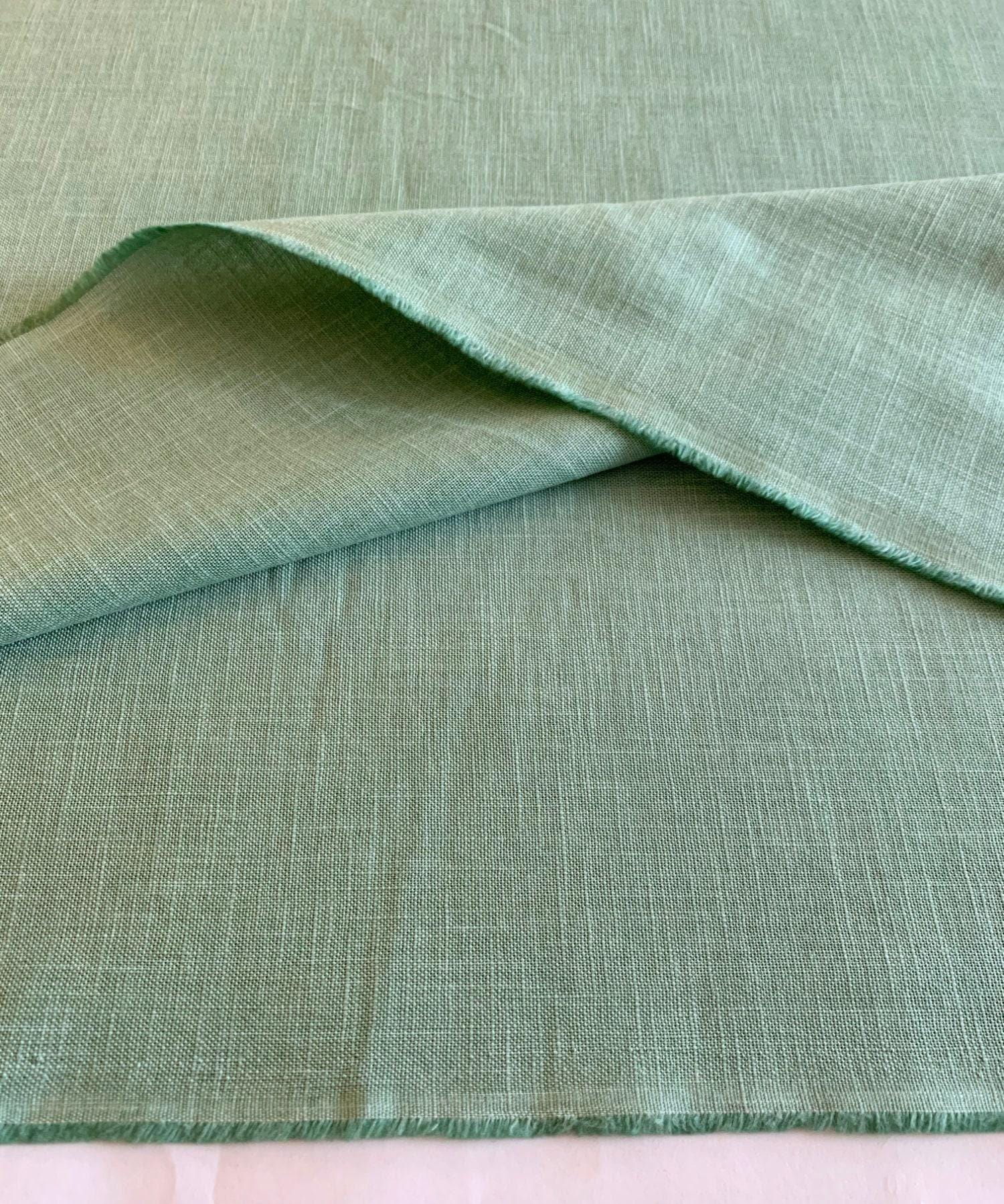 Sevenberry - Heathered Solids Cotton Fabric - Mint Green