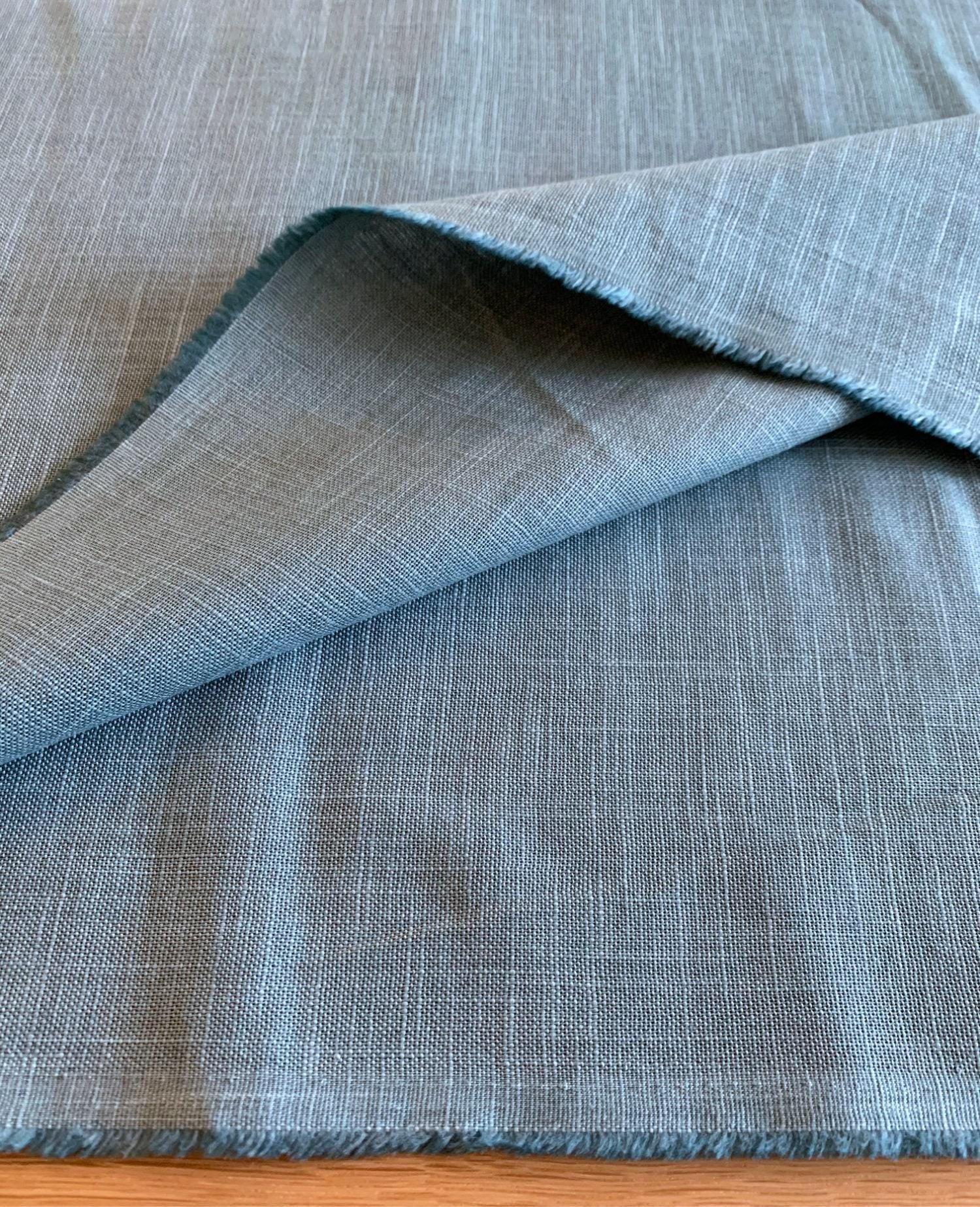 Sevenberry - Heathered Solids Cotton Fabric - Sky Blue
