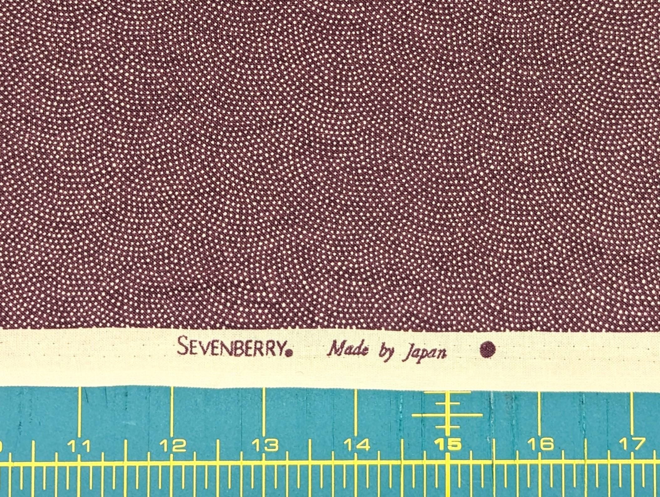 Sevenberry - Same-Komon (Shark Skin) Cotton Fabric - Purple