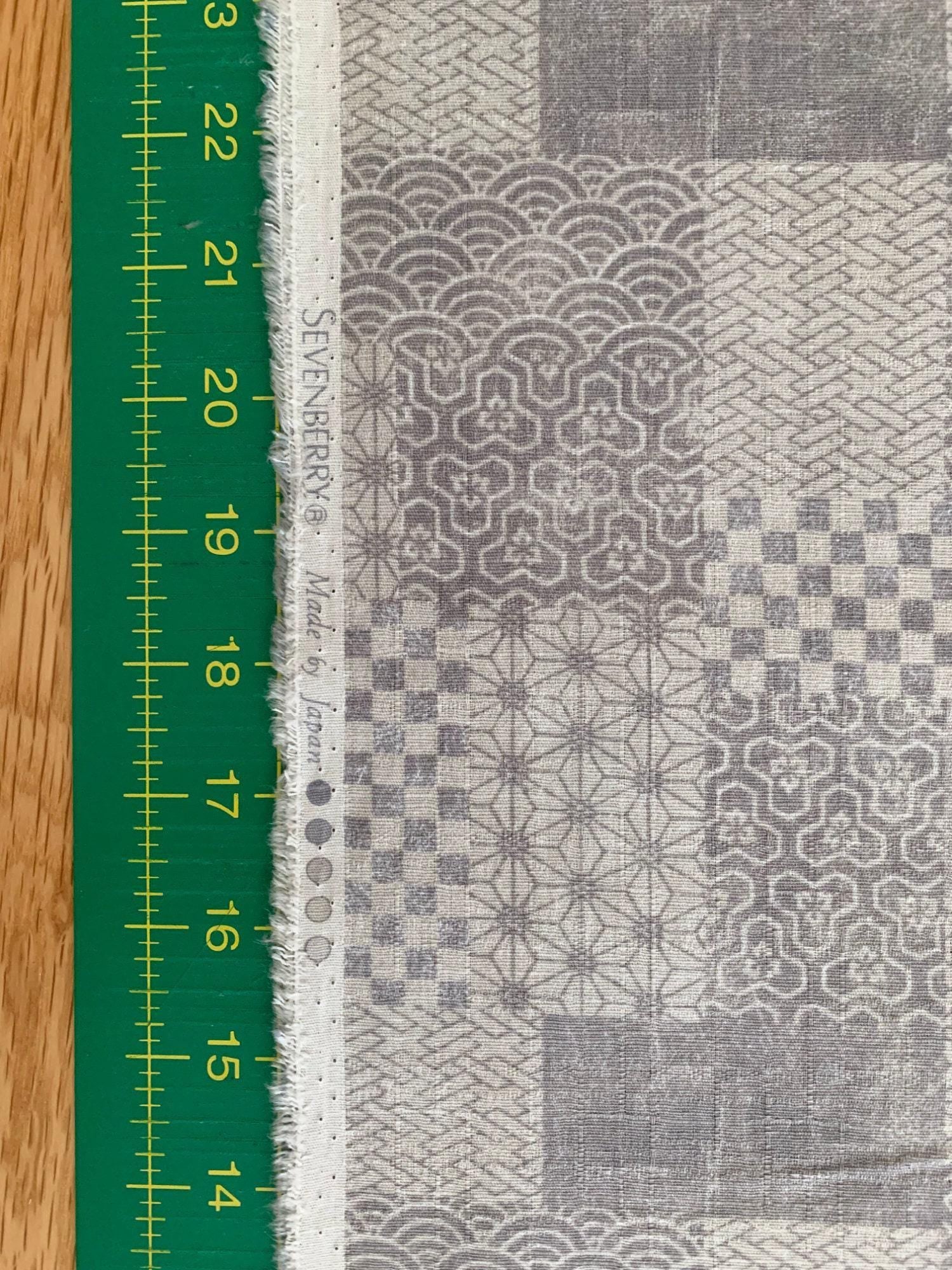 Sevenberry - Patchwork Cotton Dobby - Light Gray