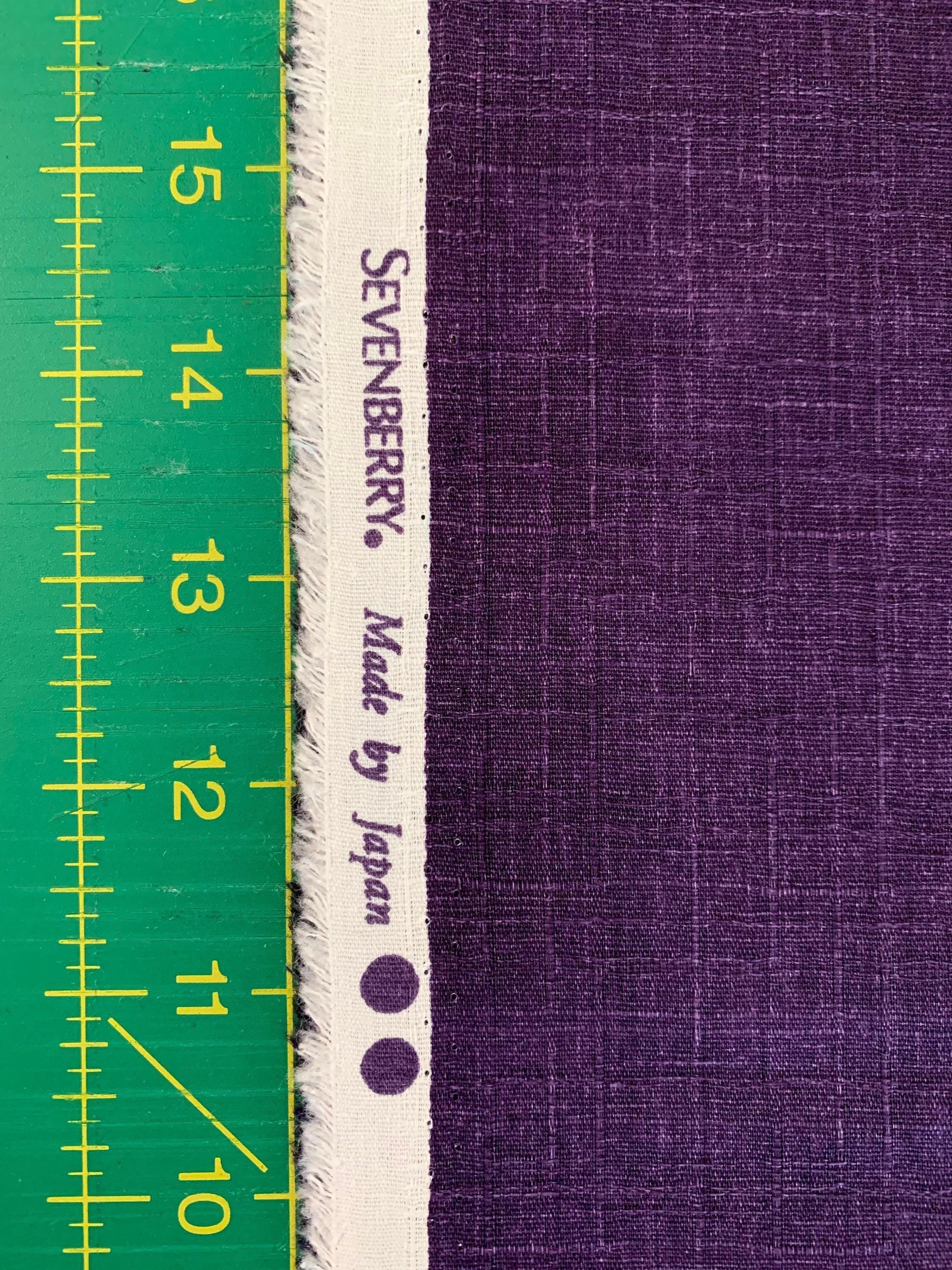 Sevenberry - Solid Color Cotton Dobby - Amethyst Purple