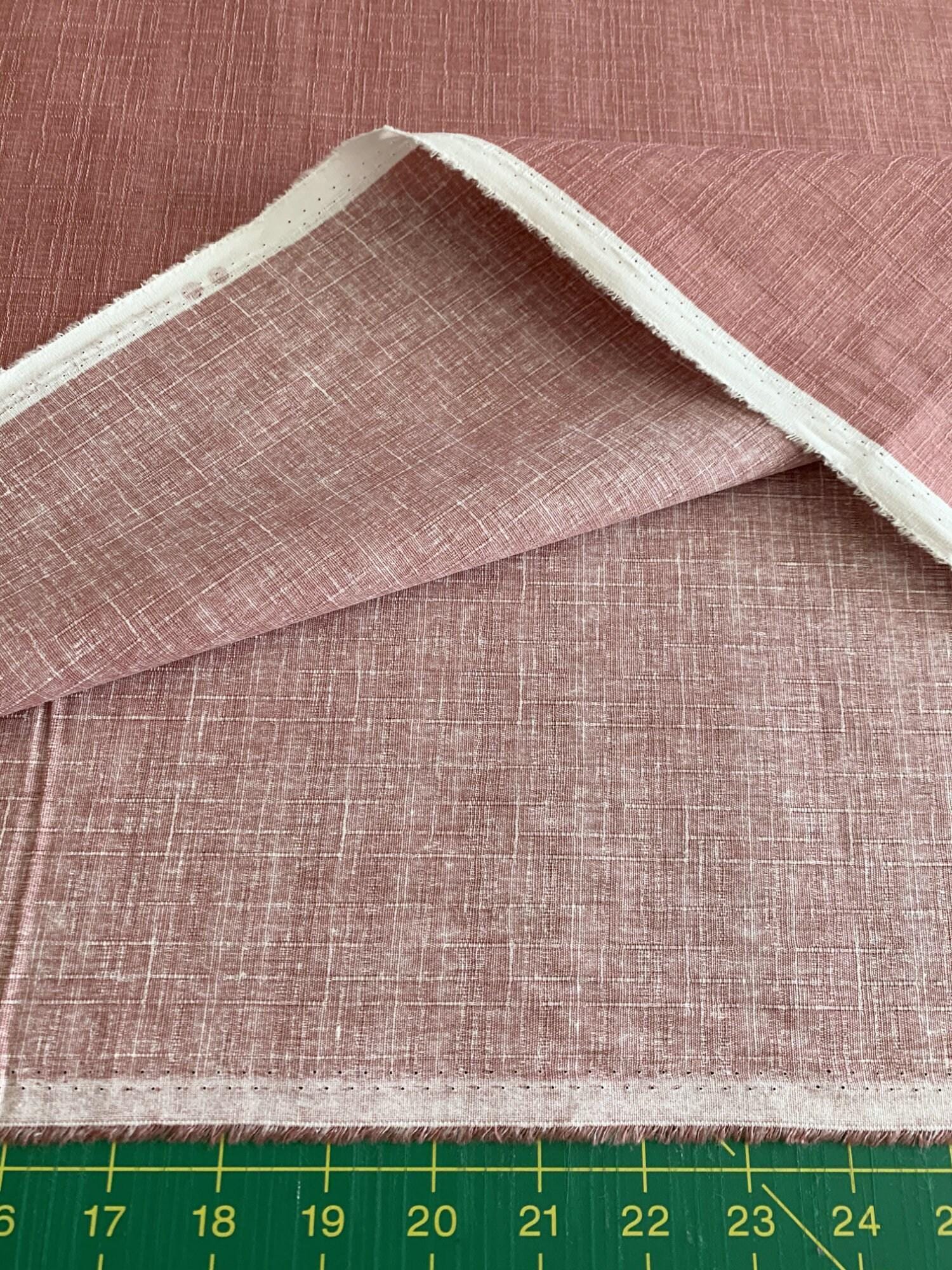 Sevenberry - Solid Color Cotton Dobby - Rose Pink