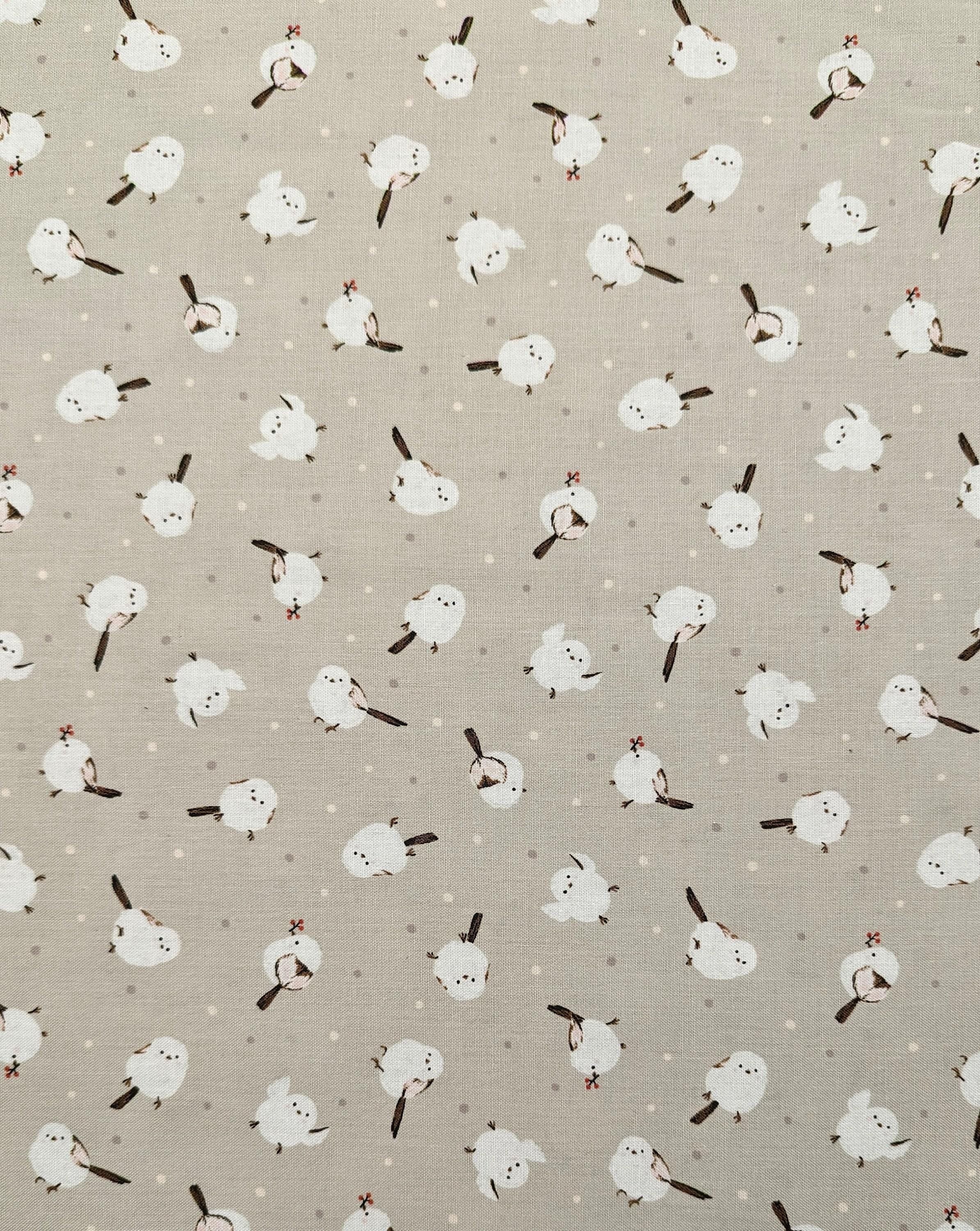 Cosmo - Chickadee Chirp Cotton - Beige