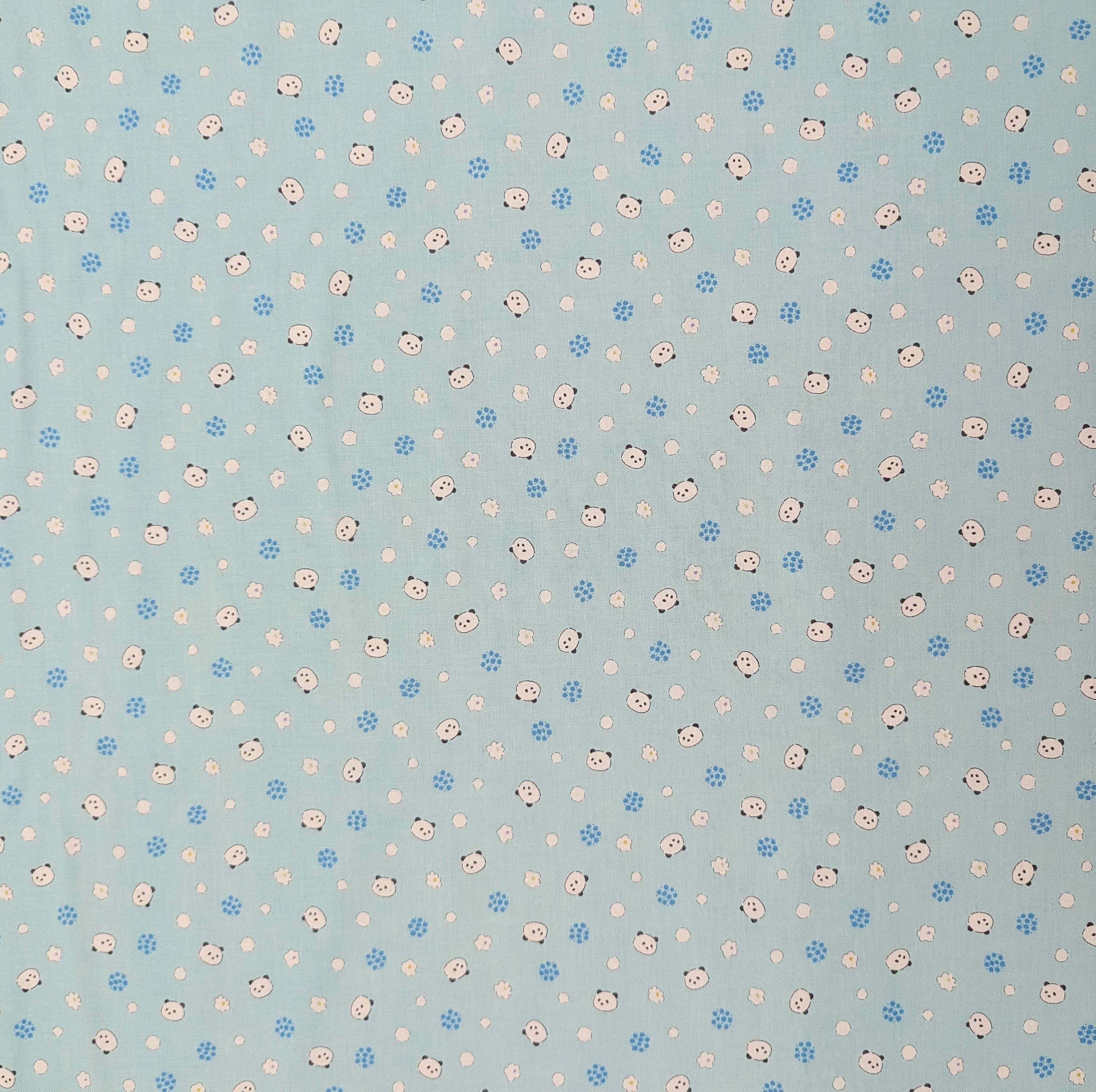 Cosmo - Tiny Panda Cotton - Light Blue