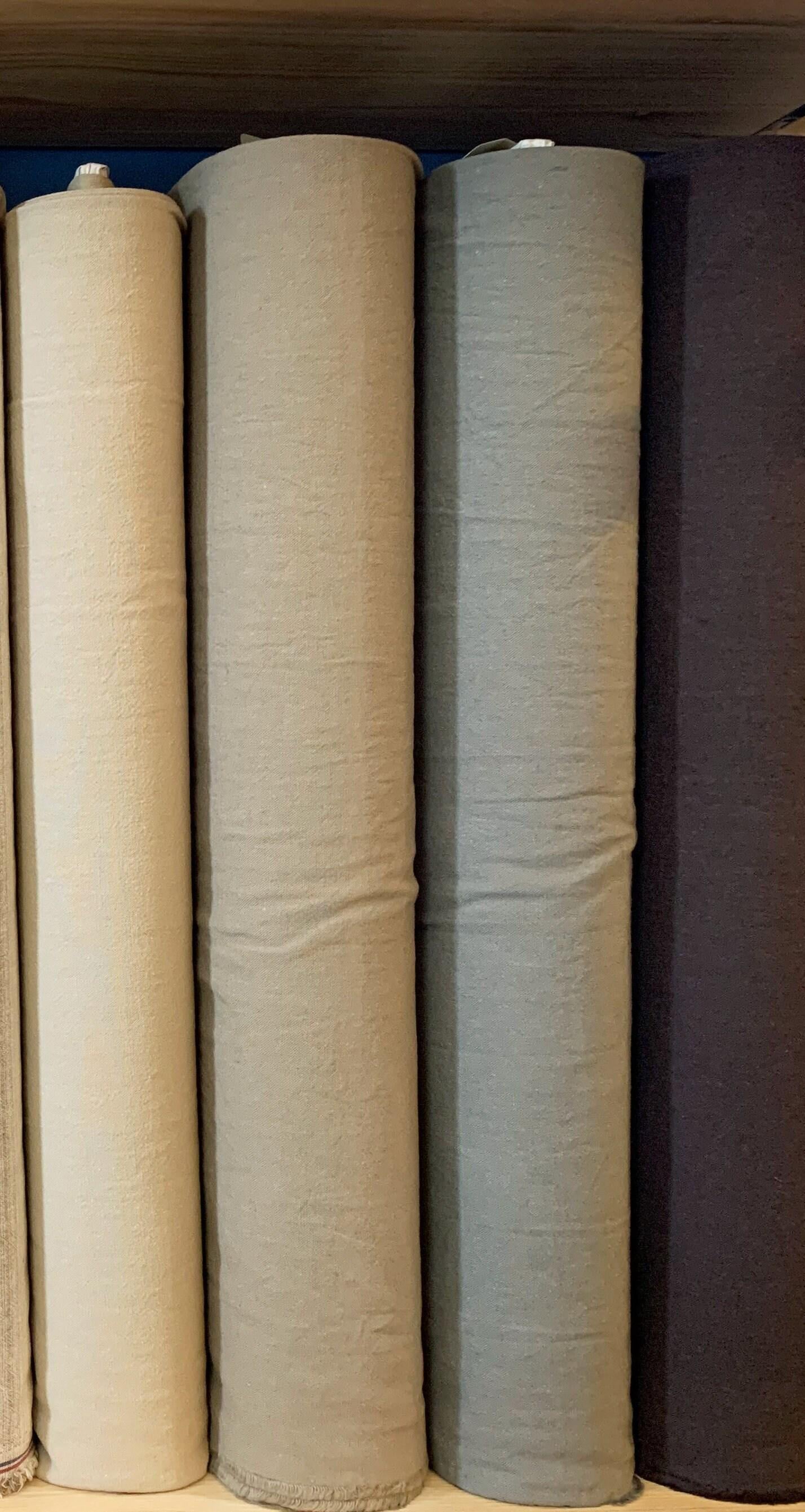 Cosmo - Cotton/Linen Blend Canvas - Olive Gray