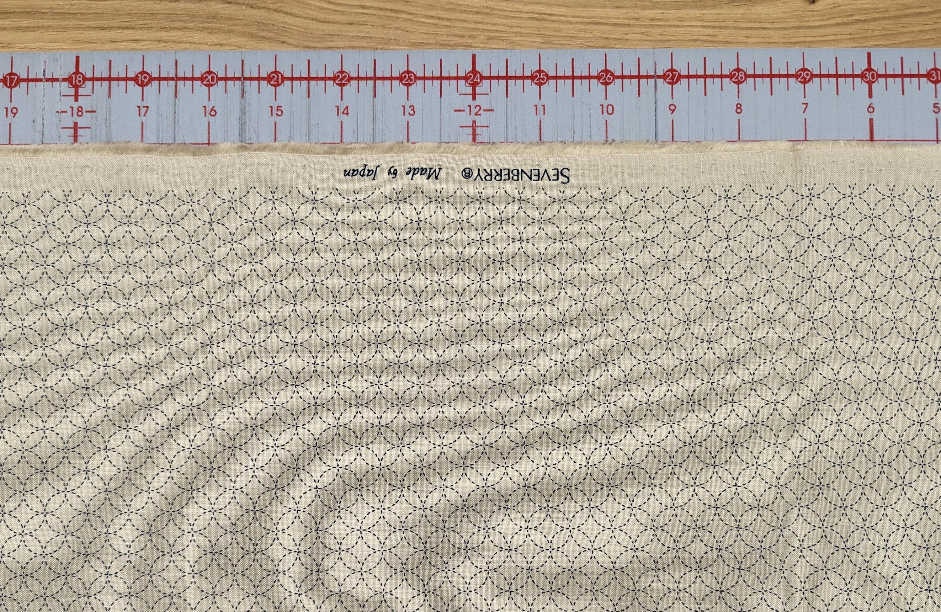 Sevenberry - Small Shippo Cotton Fabric - Beige