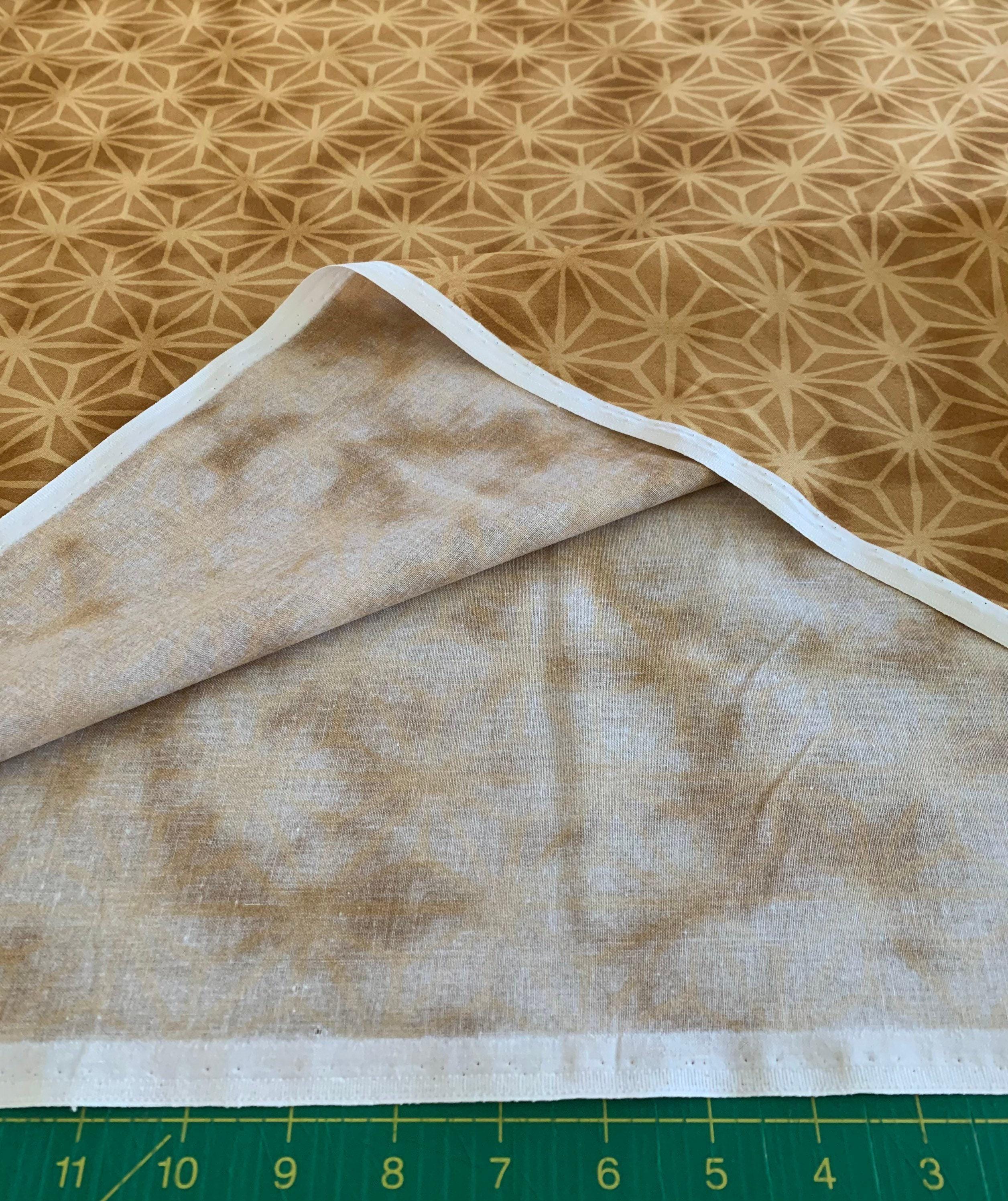 Hishiei - Asanoha Star Cotton - Golden Yellow