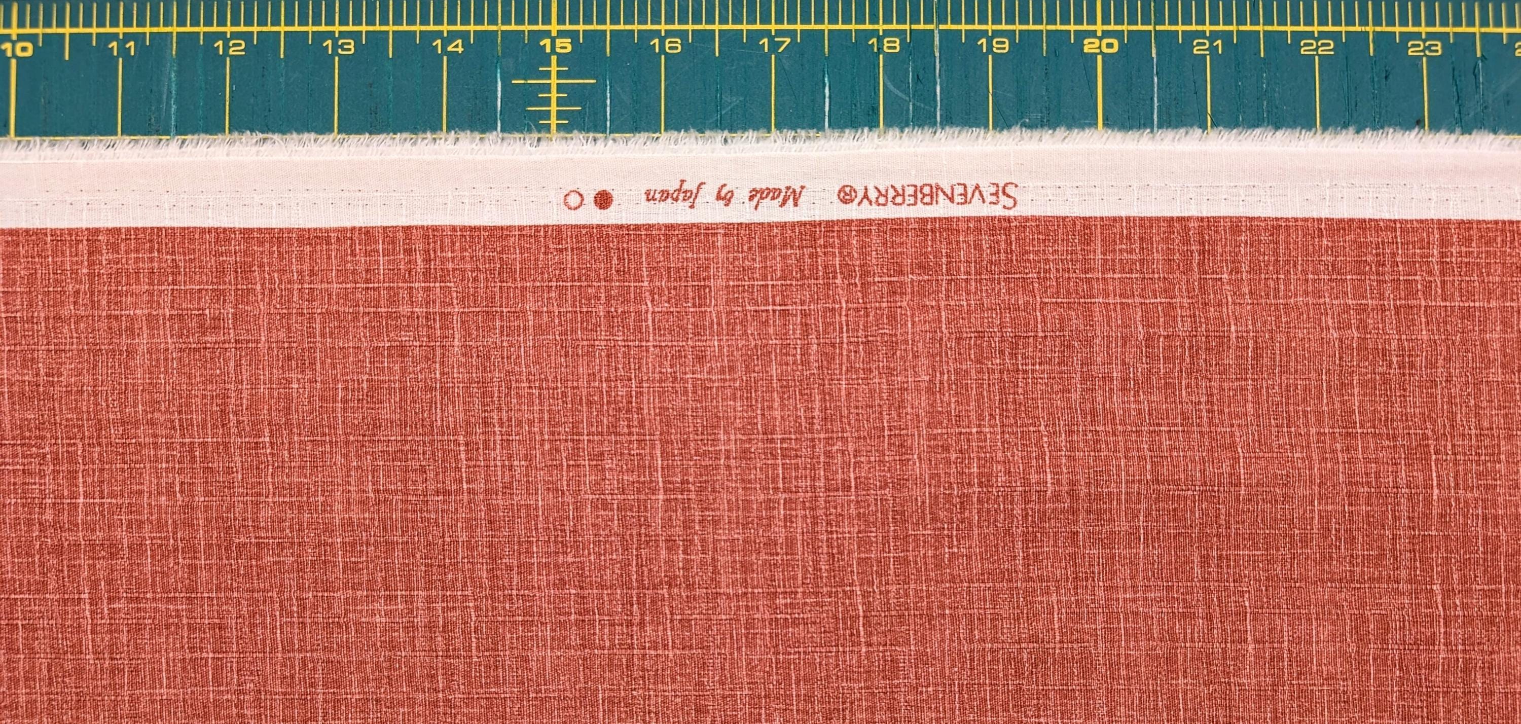 Sevenberry - Solid Color Cotton Dobby - Peony Pink