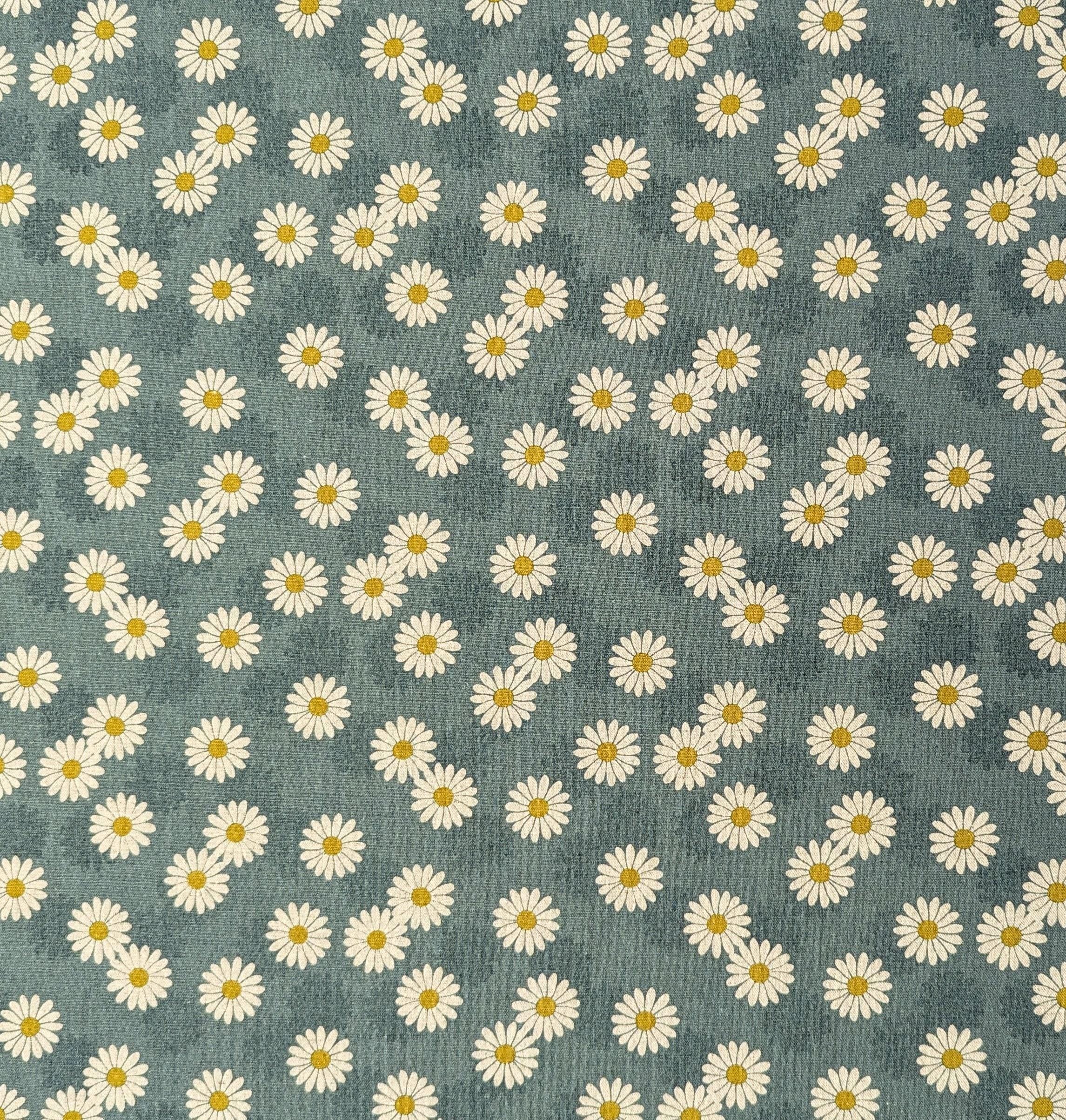 Cosmo - Daisy Fields Cotton Oxford - Natural