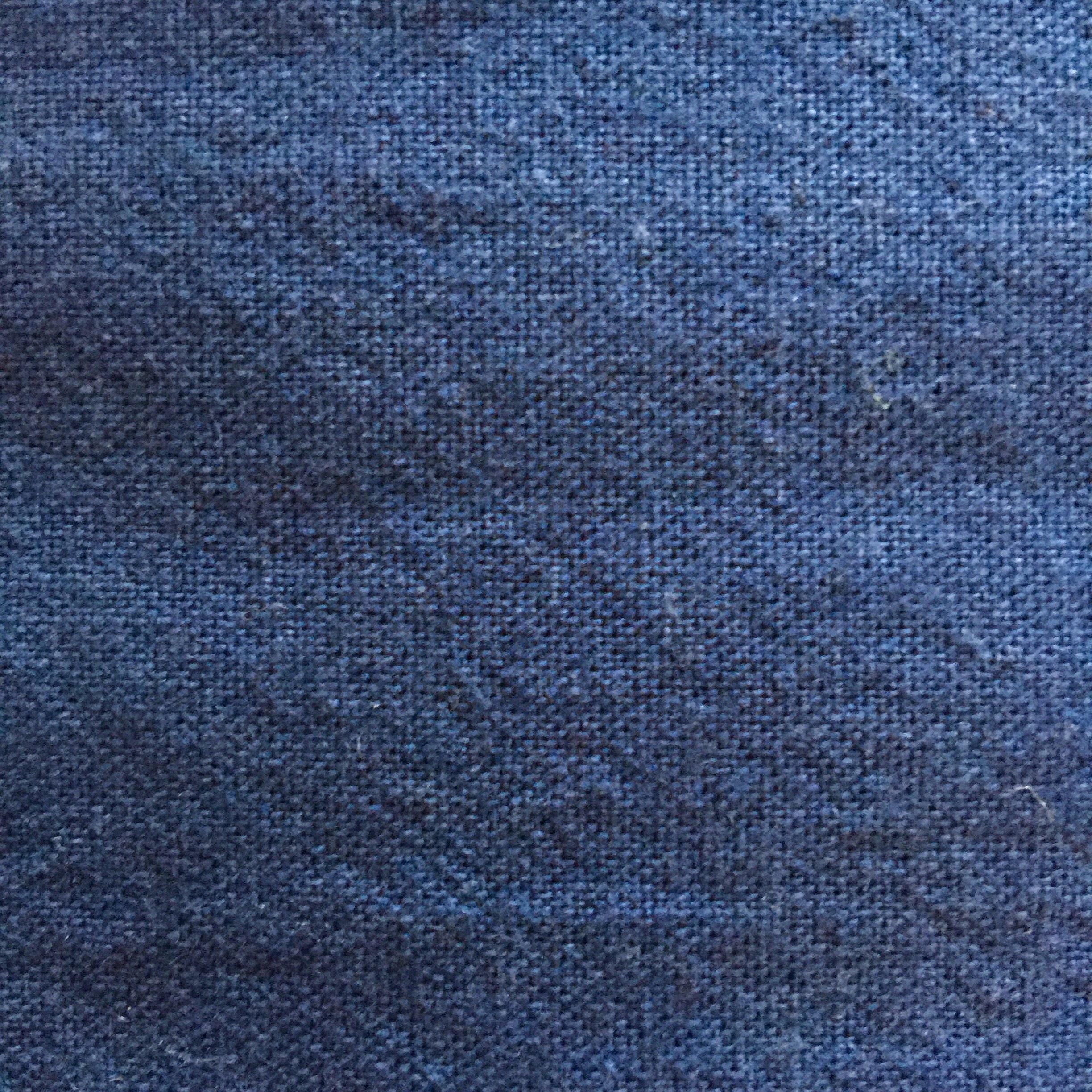 Cosmo - Flax Cotton/Linen Canvas - Navy Indigo Blue
