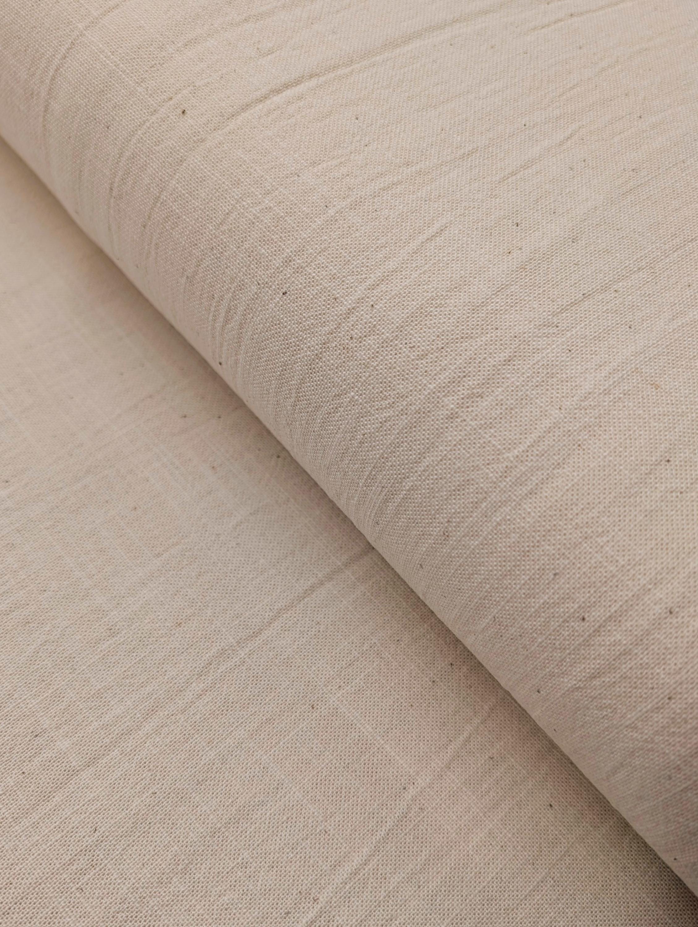 Kokka - Solid Molly Cotton Fabric - Beige