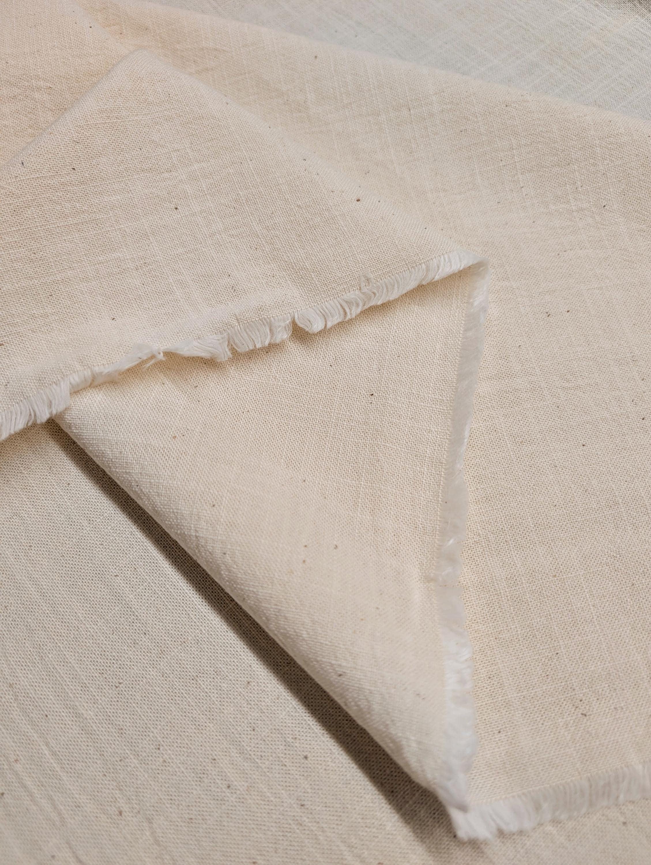 Kokka - Solid Molly Cotton Fabric - Beige