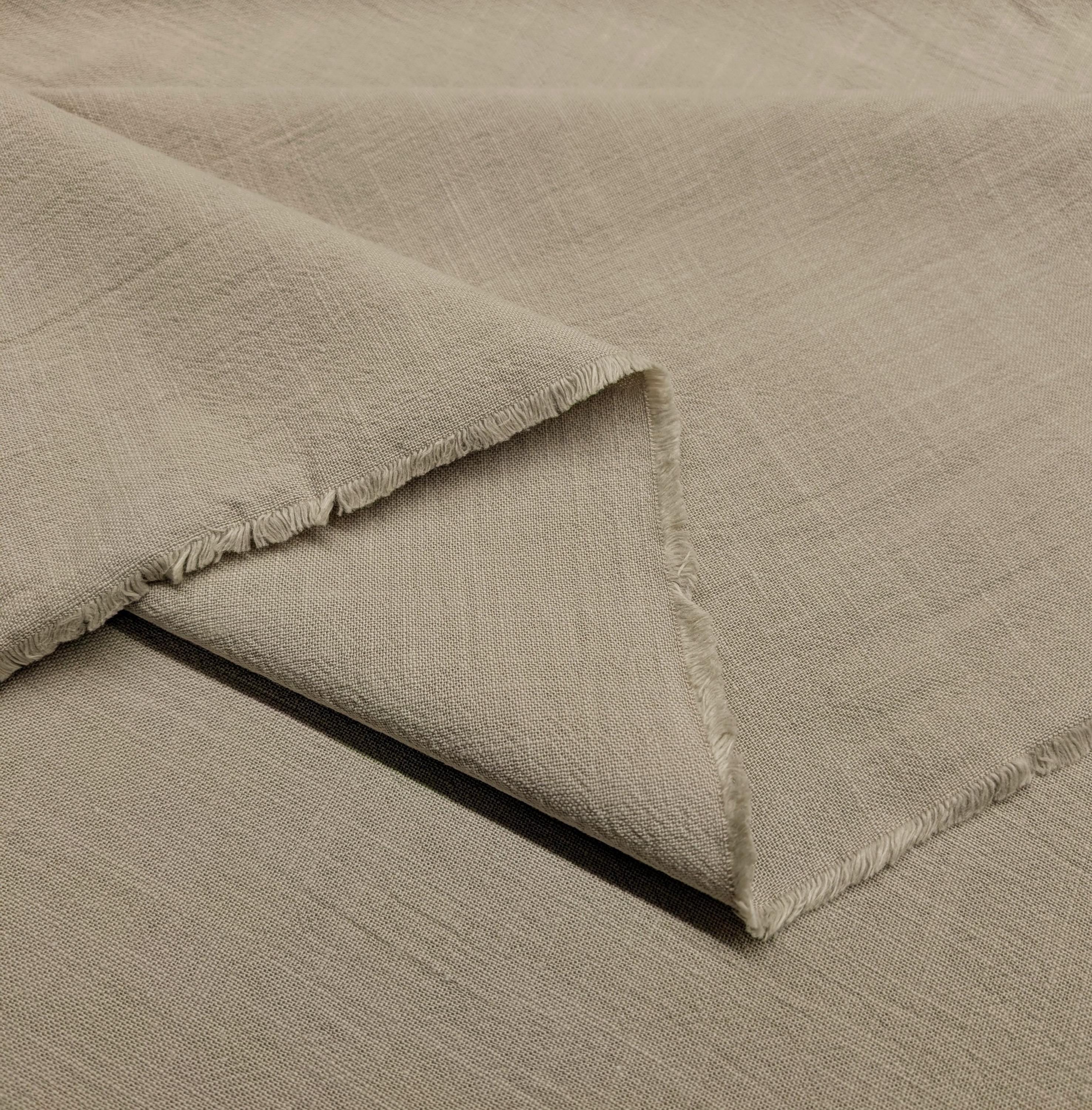 Kokka - Solid Molly Cotton Fabric - Khaki