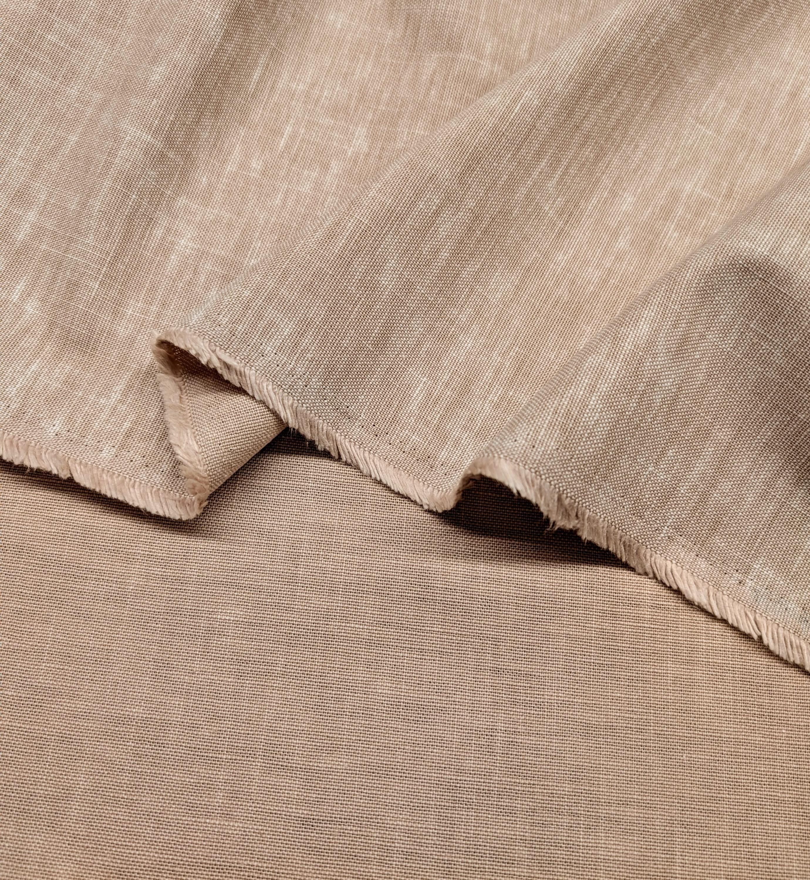 Kurenai - Noren Blank Hand Dyed Cotton Fabric - Natural Cream