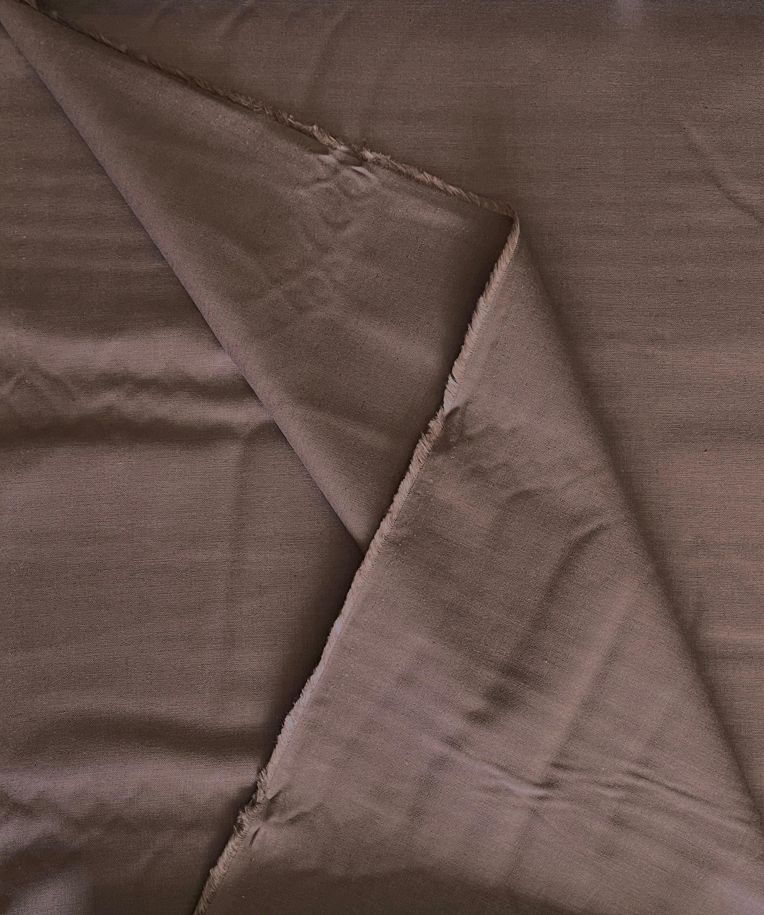 Koizumi - Momen-T Solids Cotton/Linen - Cocoa Brown