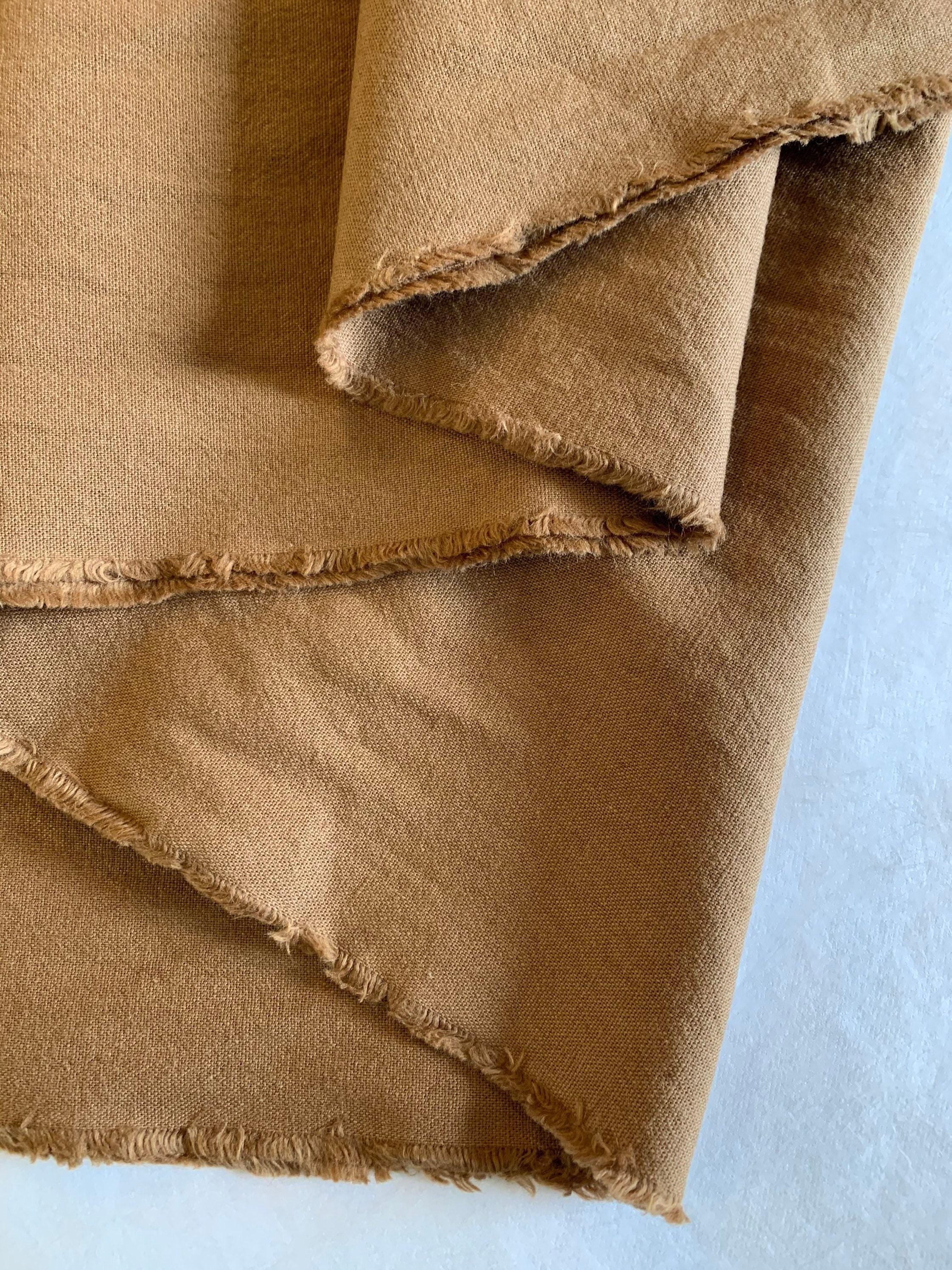 Cosmo - Cotton/Linen Blend Canvas - Khaki Brown