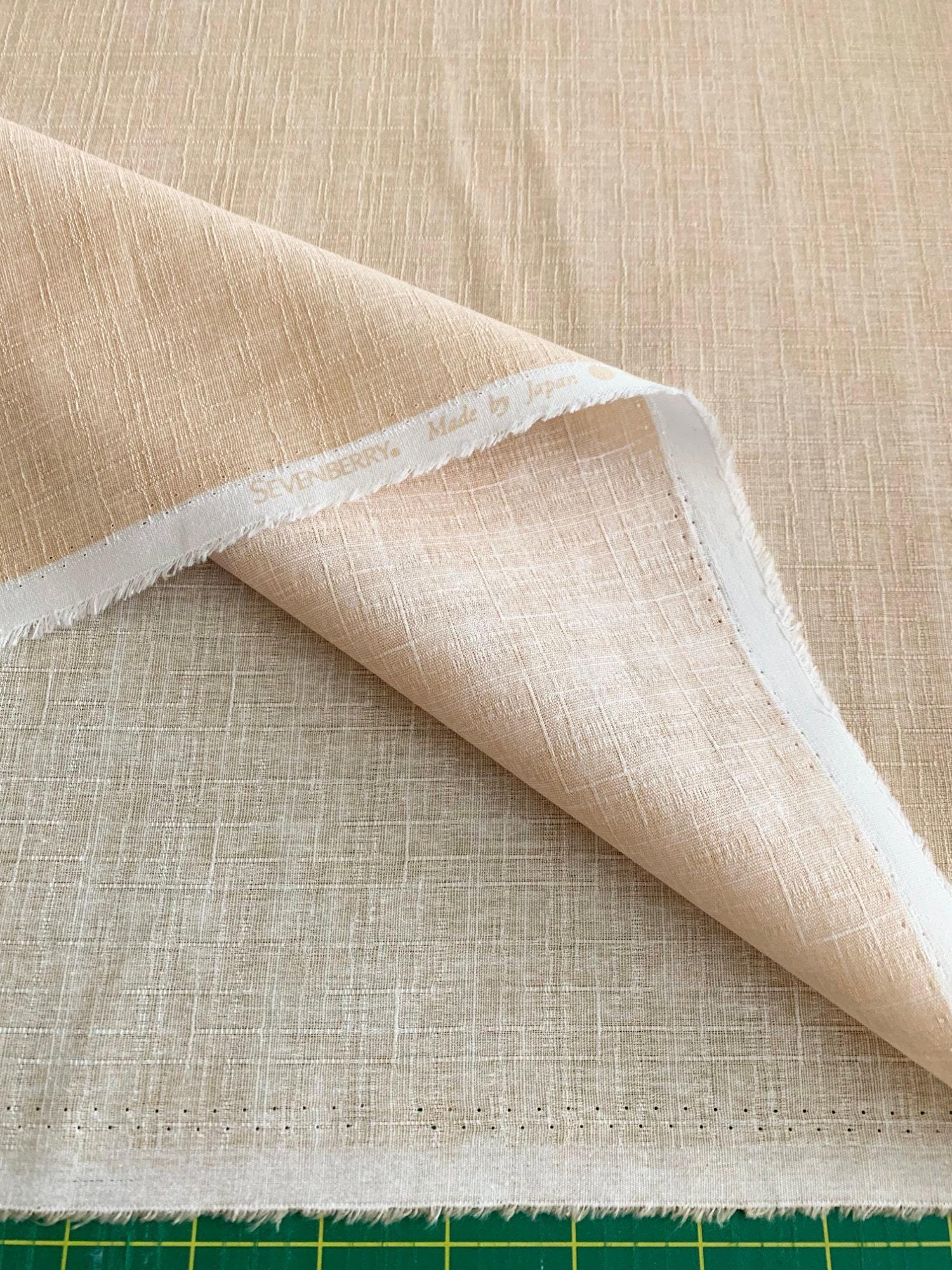 Sevenberry - Solid Color Cotton Dobby - Beige