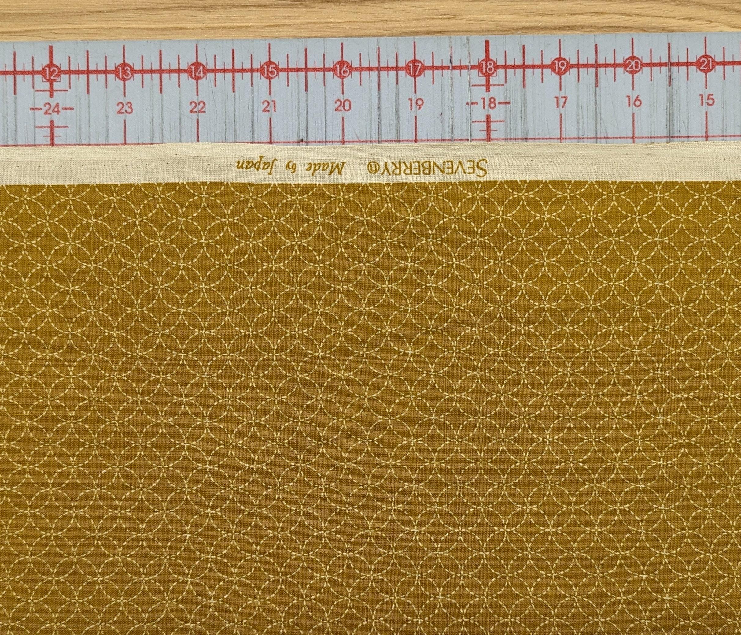 Sevenberry - Small Shippo Cotton Fabric - Bronze