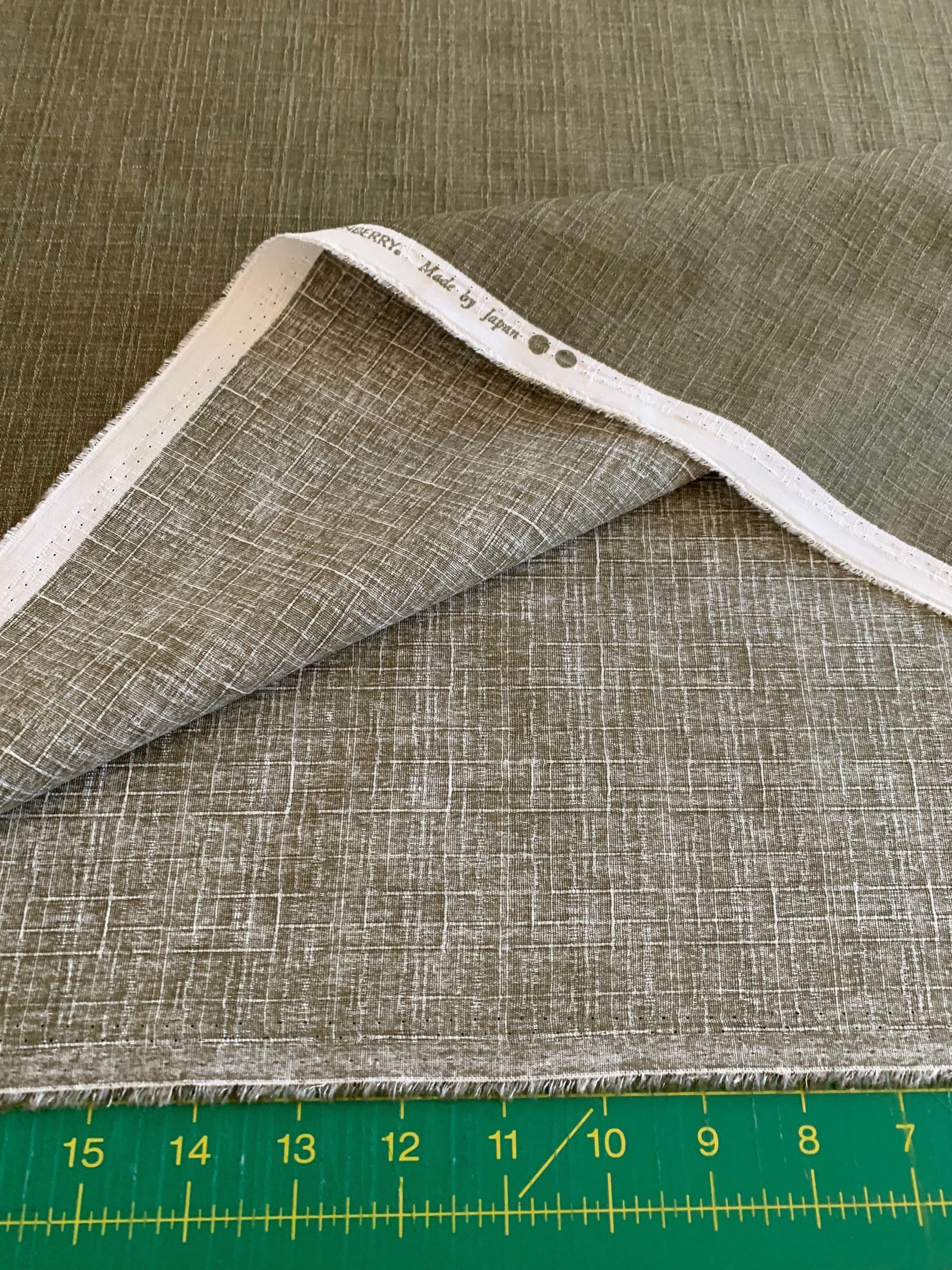 Sevenberry - Solid Color Cotton Dobby - Pine Green