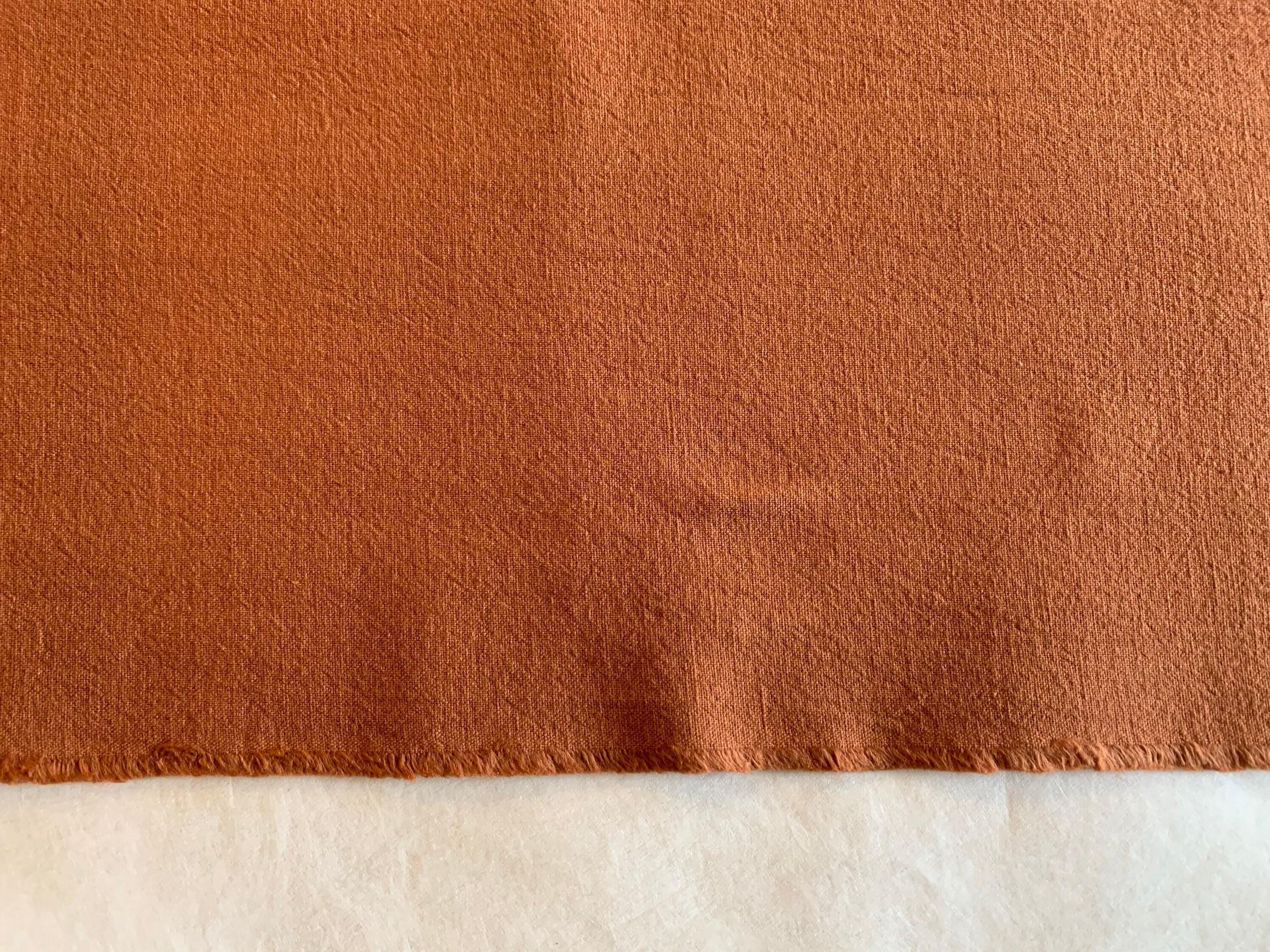 Cosmo - Cotton/Linen Blend Canvas - Autumn Orange