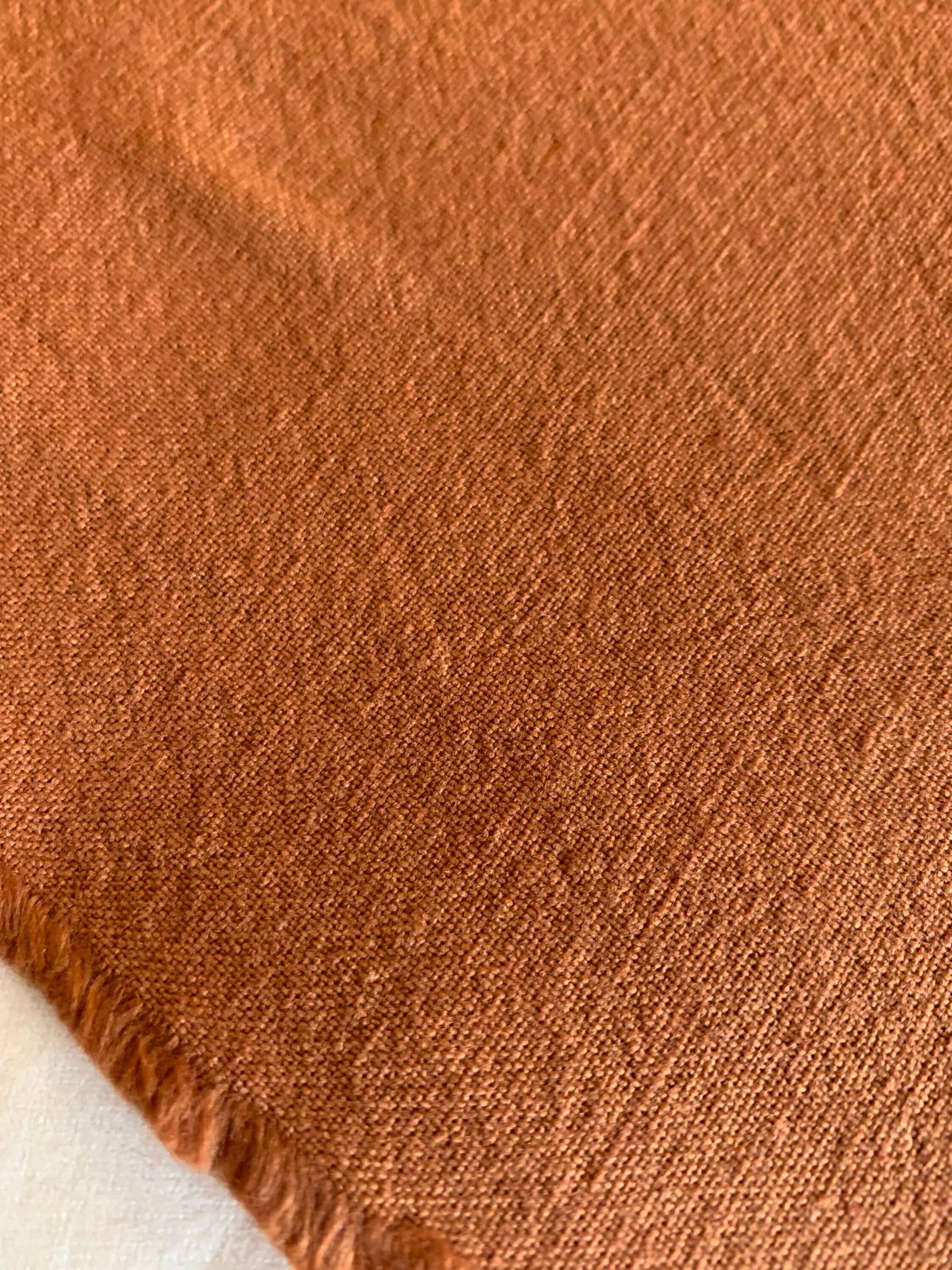 Cosmo - Cotton/Linen Blend Canvas - Autumn Orange