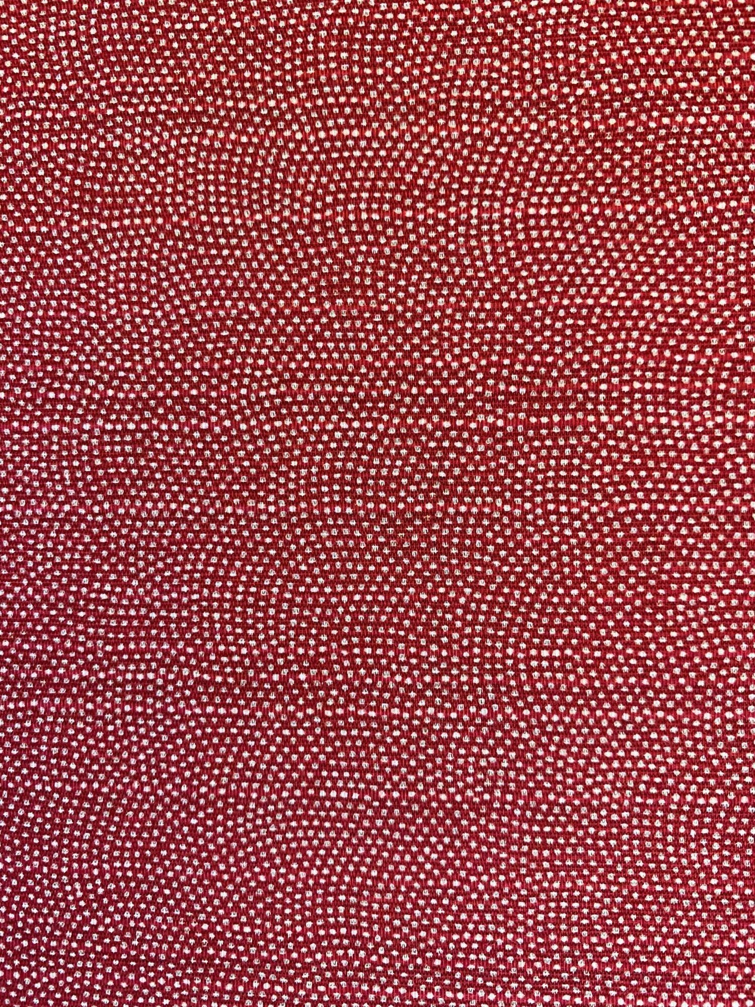 Sevenberry - Double Sided Dragonfly and Same-Komon Cotton Shantung - Pink Red