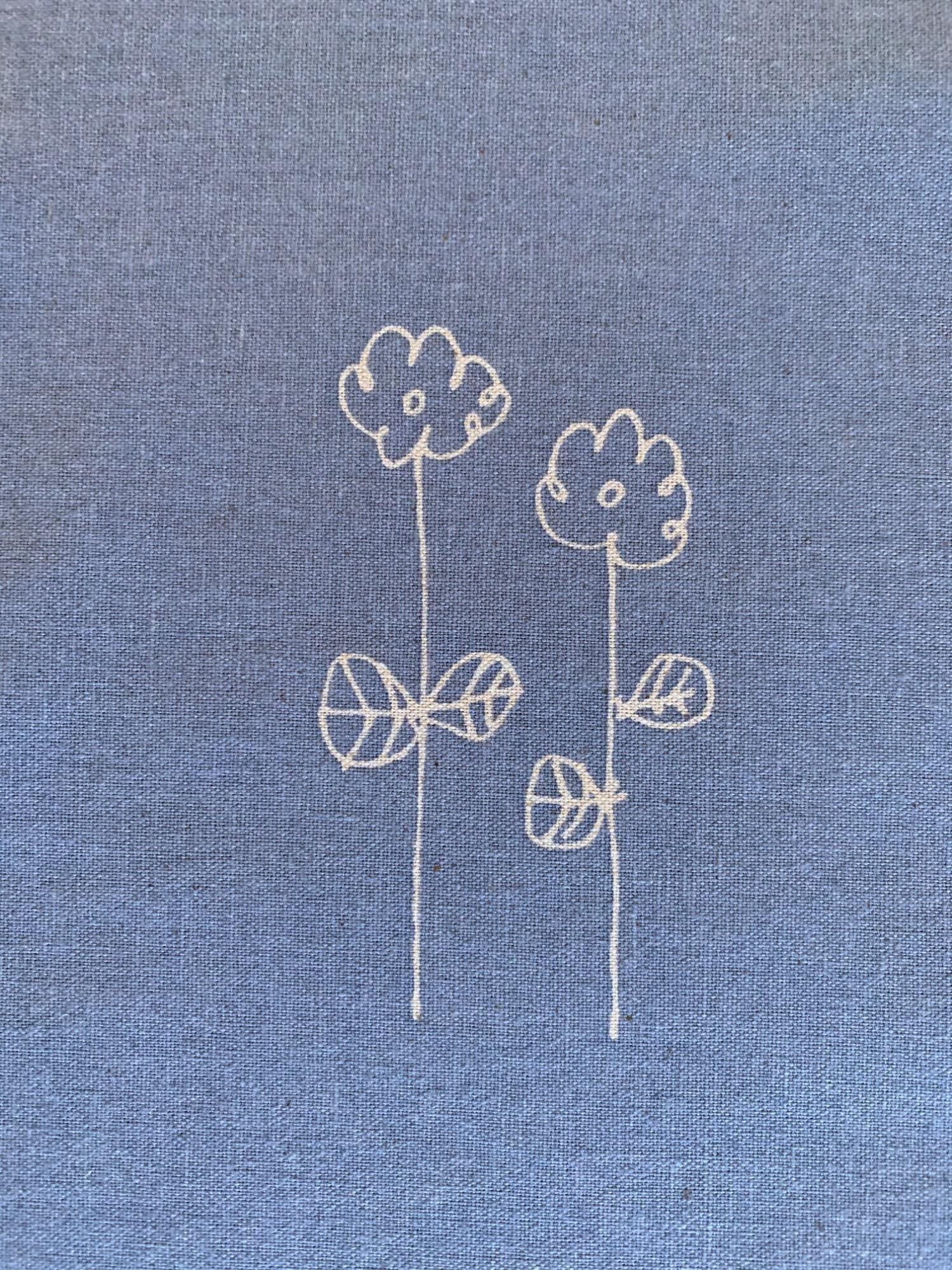 Kei - Megumi Sakakibara Collection Cotton Linen Panel - Lavender Gray