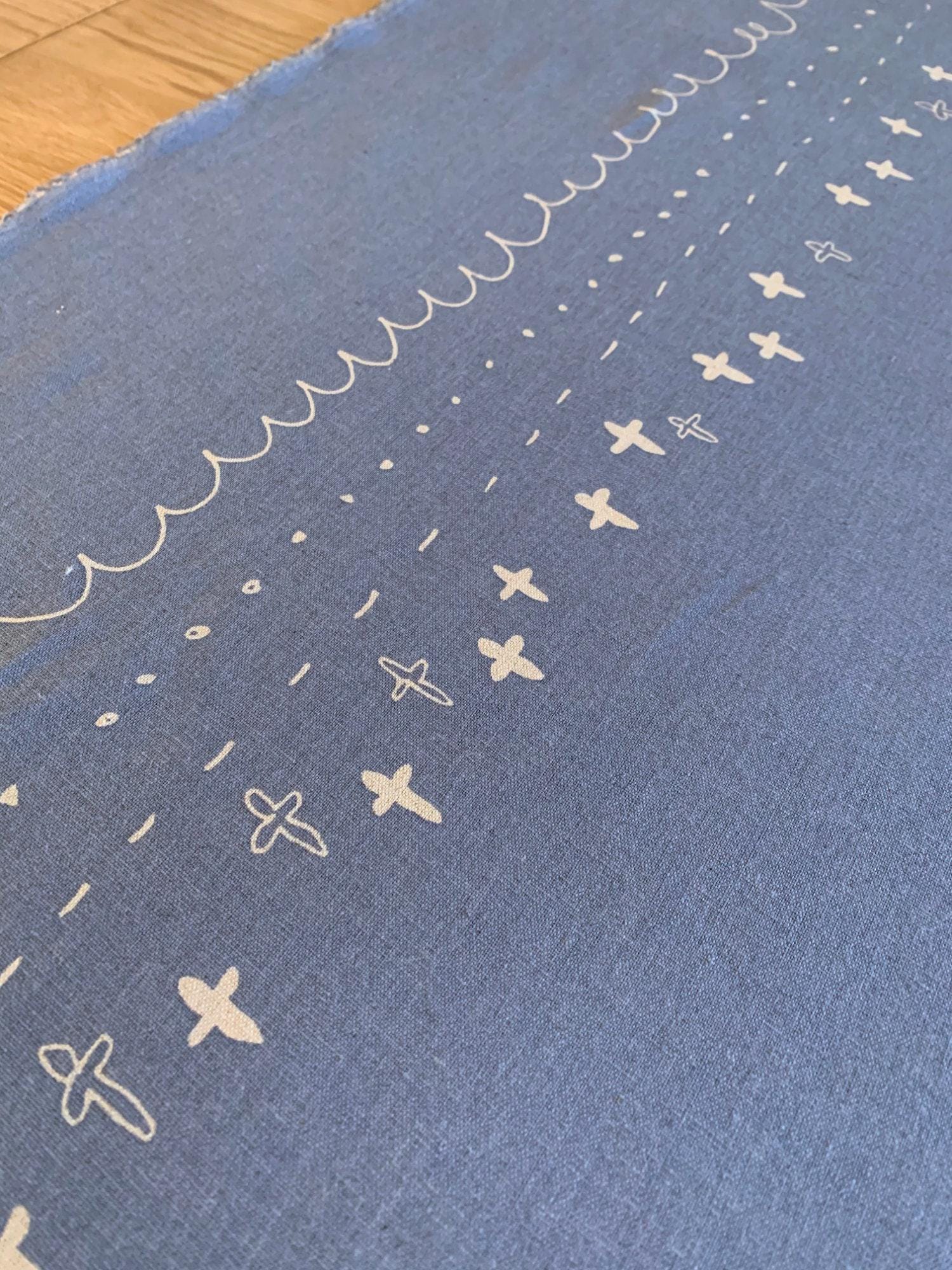 Kei - Megumi Sakakibara Collection Cotton Linen Panel - Lavender Gray