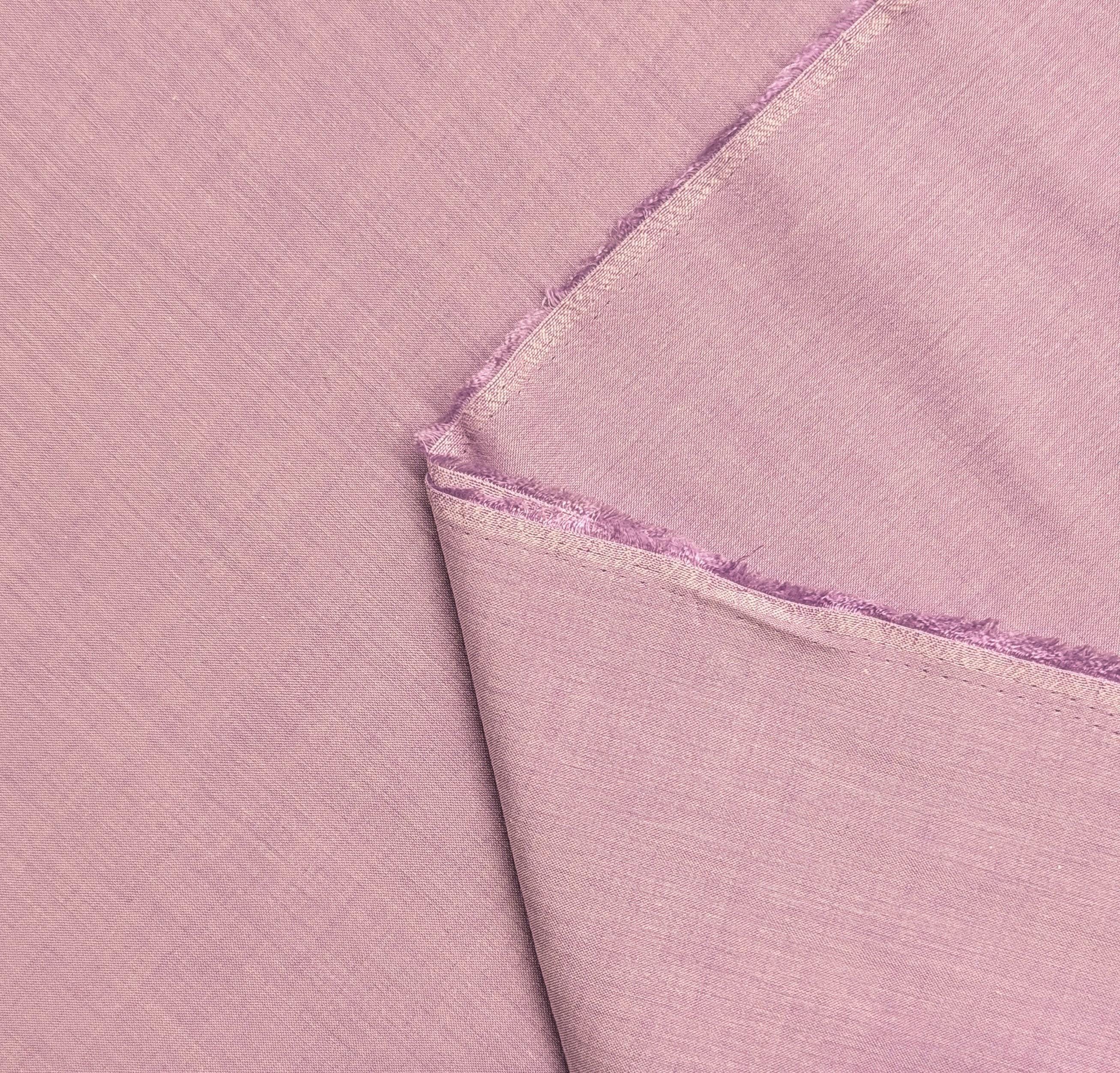 Sunwell - Organic Yarn Dyed Heathered Cotton/Tencel Chambray - Light Lavender