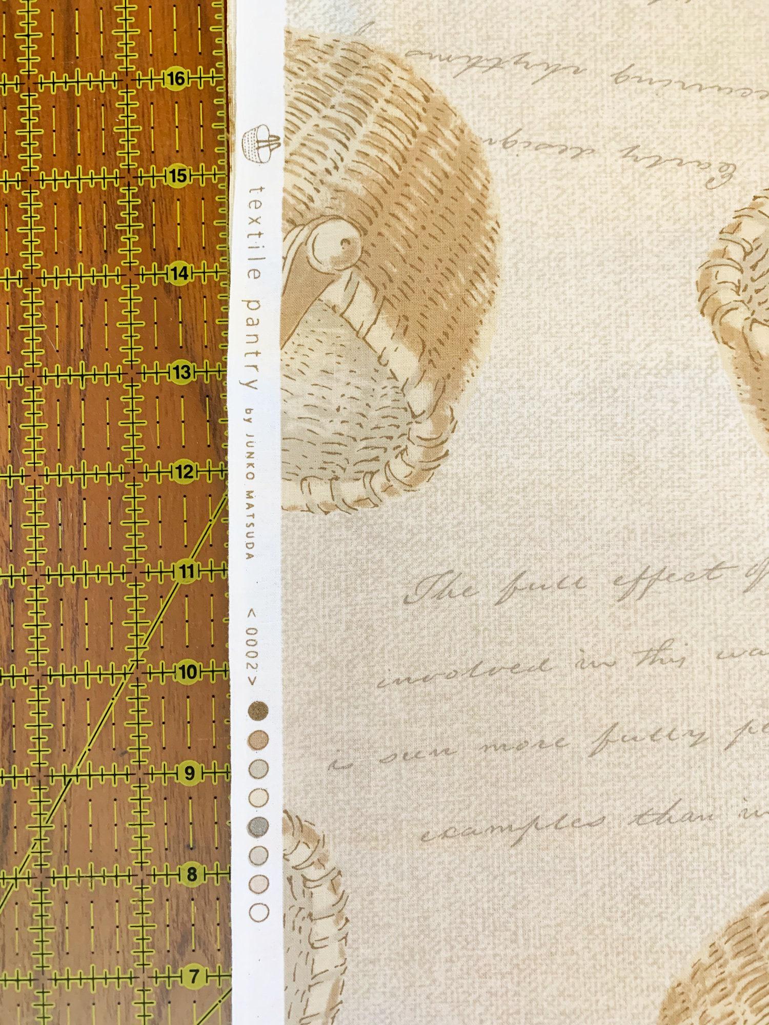 Textile Pantry - Junko Matsuda Baskets Cotton Taupe - Tan