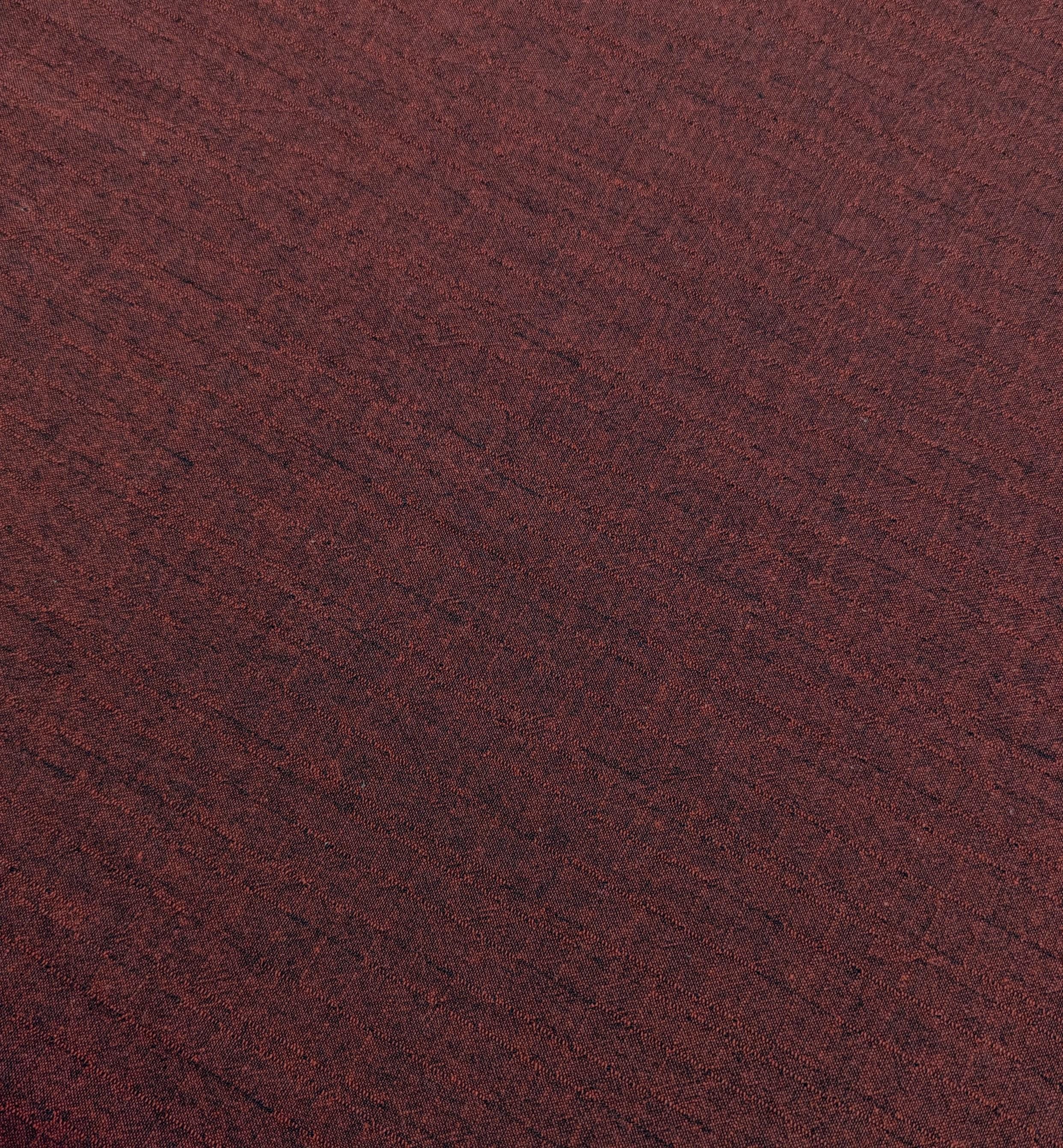 MYD - Yarn Dyed Textured Cotton Fabric - Burgundy