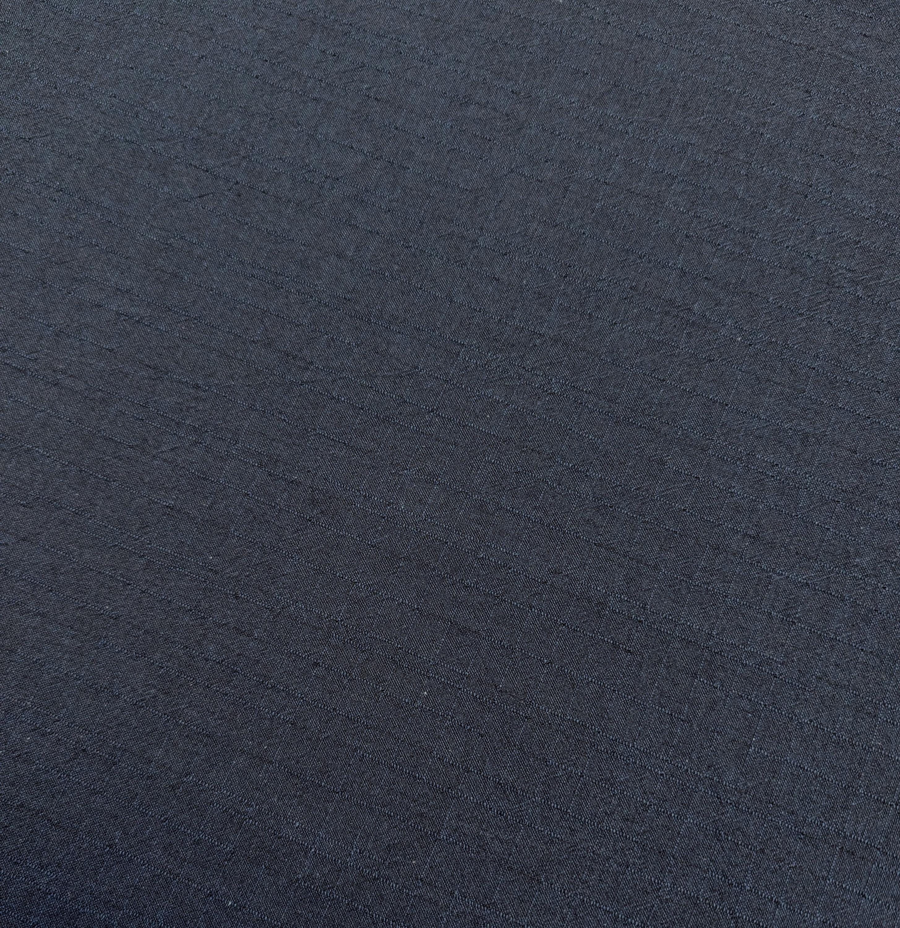 MYD - Yarn Dyed Textured Cotton Fabric - Navy Blue