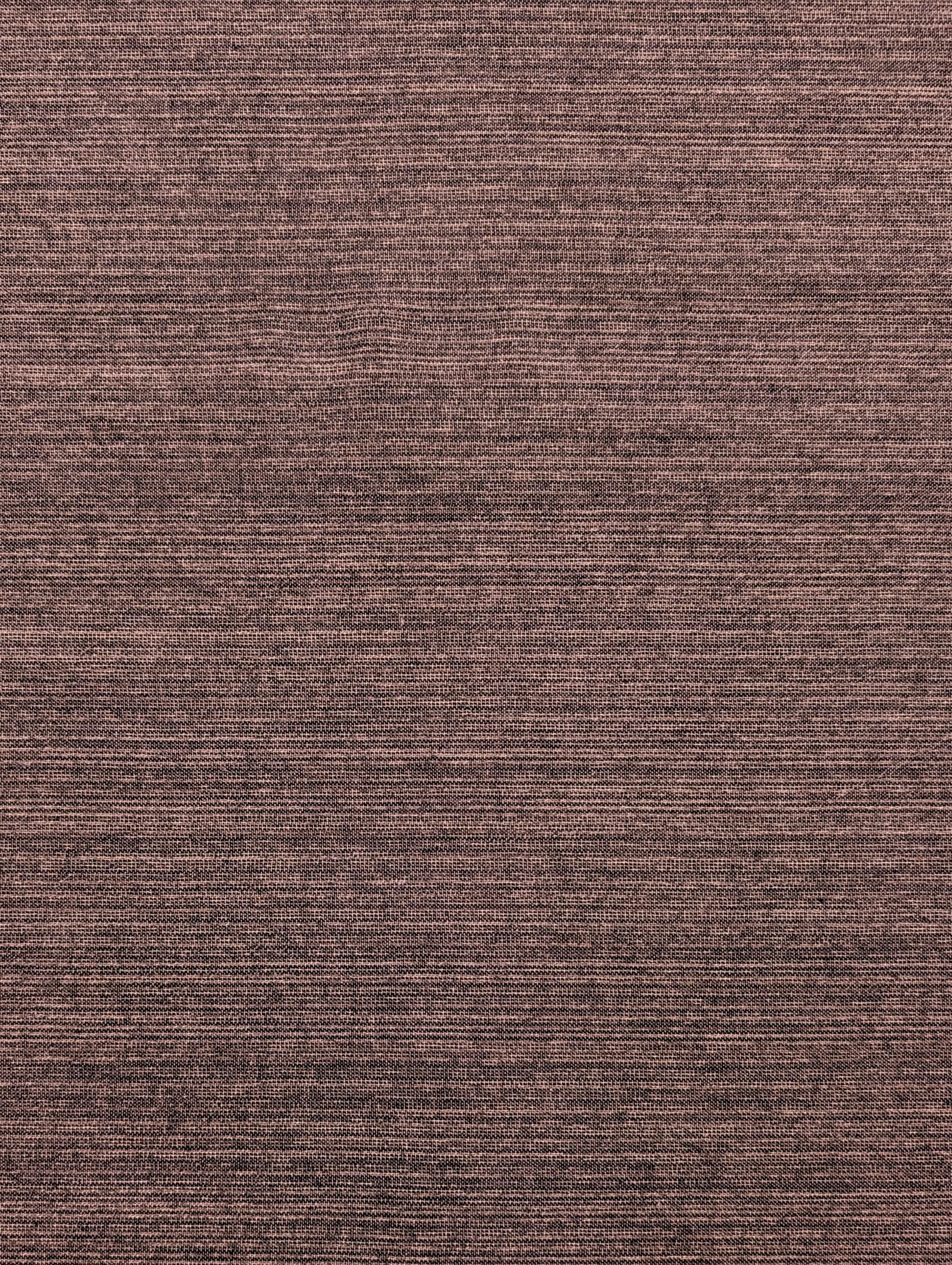Cosmo - Japanese Yarn Dyed Textured Cotton Taupe - Pink