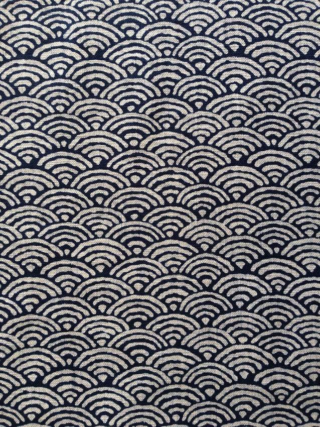 Sevenberry - 30 Pieces Fat Quarter Nara Homespun Fabric Bundle - Indigo Blue