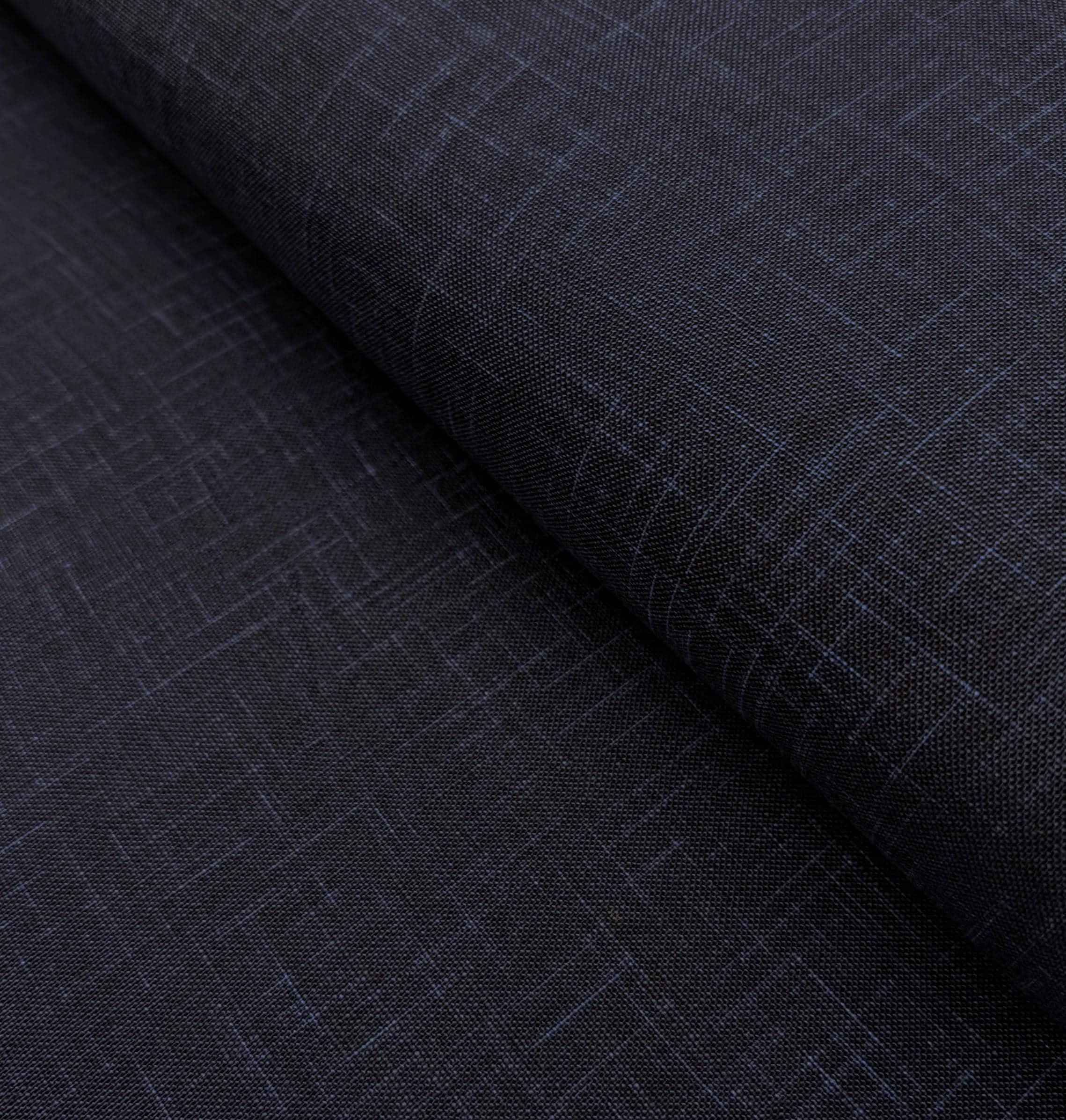 Sevenberry - Heathered Solids Cotton Fabric - Dark Indigo Blue
