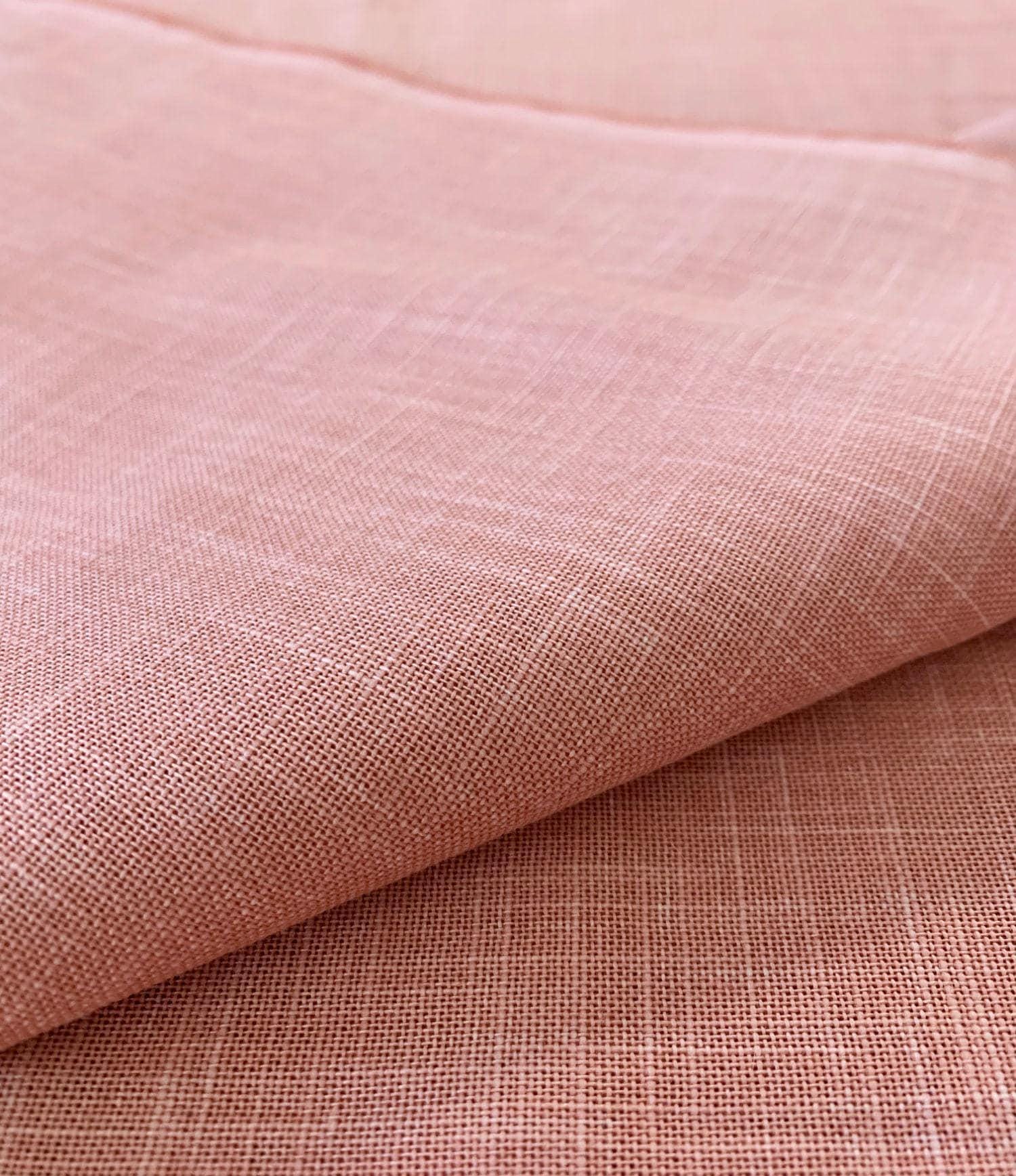Sevenberry - Heathered Solids Cotton Fabric - Peony Pink