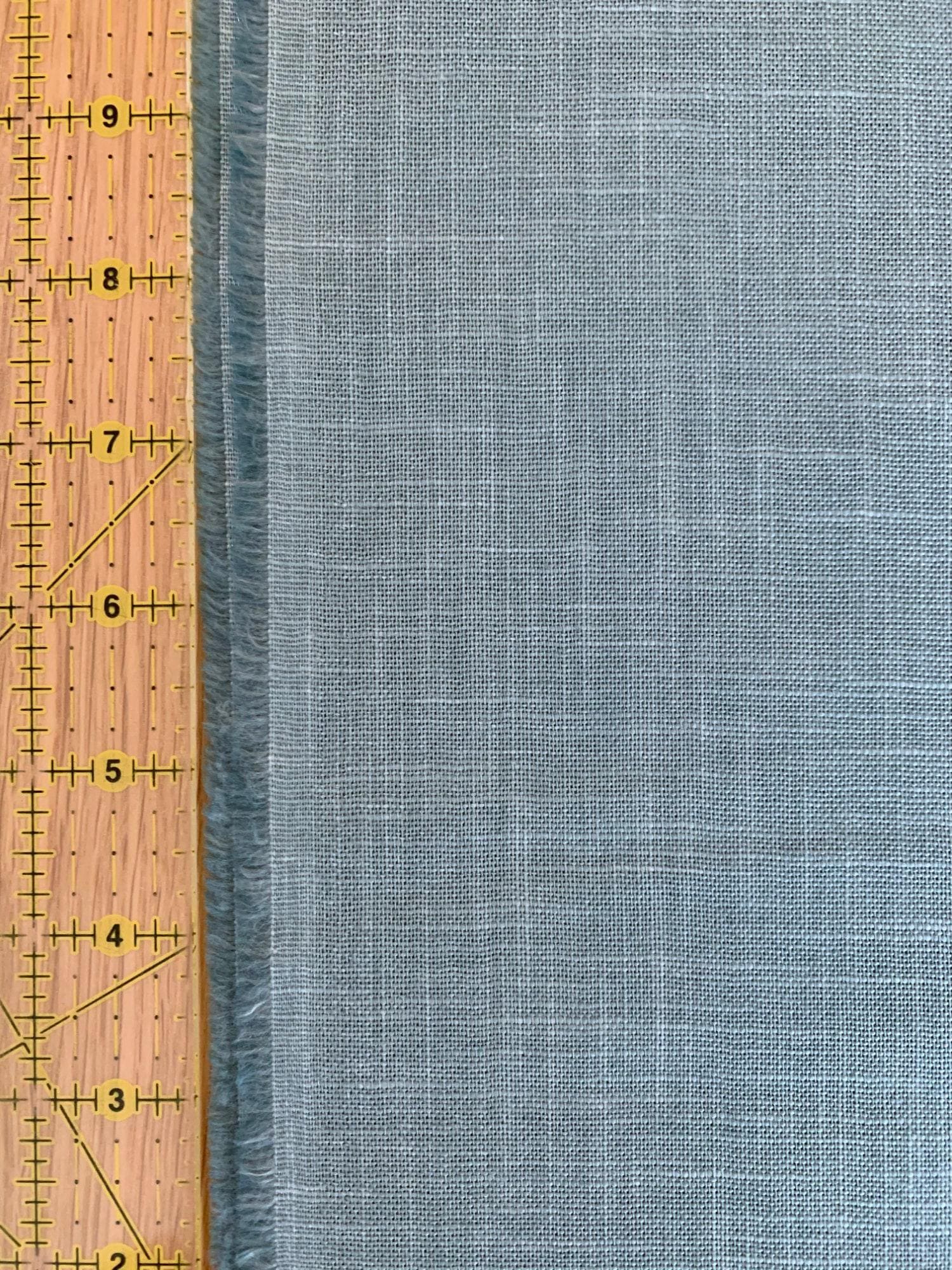 Sevenberry - Heathered Solids Cotton Fabric - Sky Blue