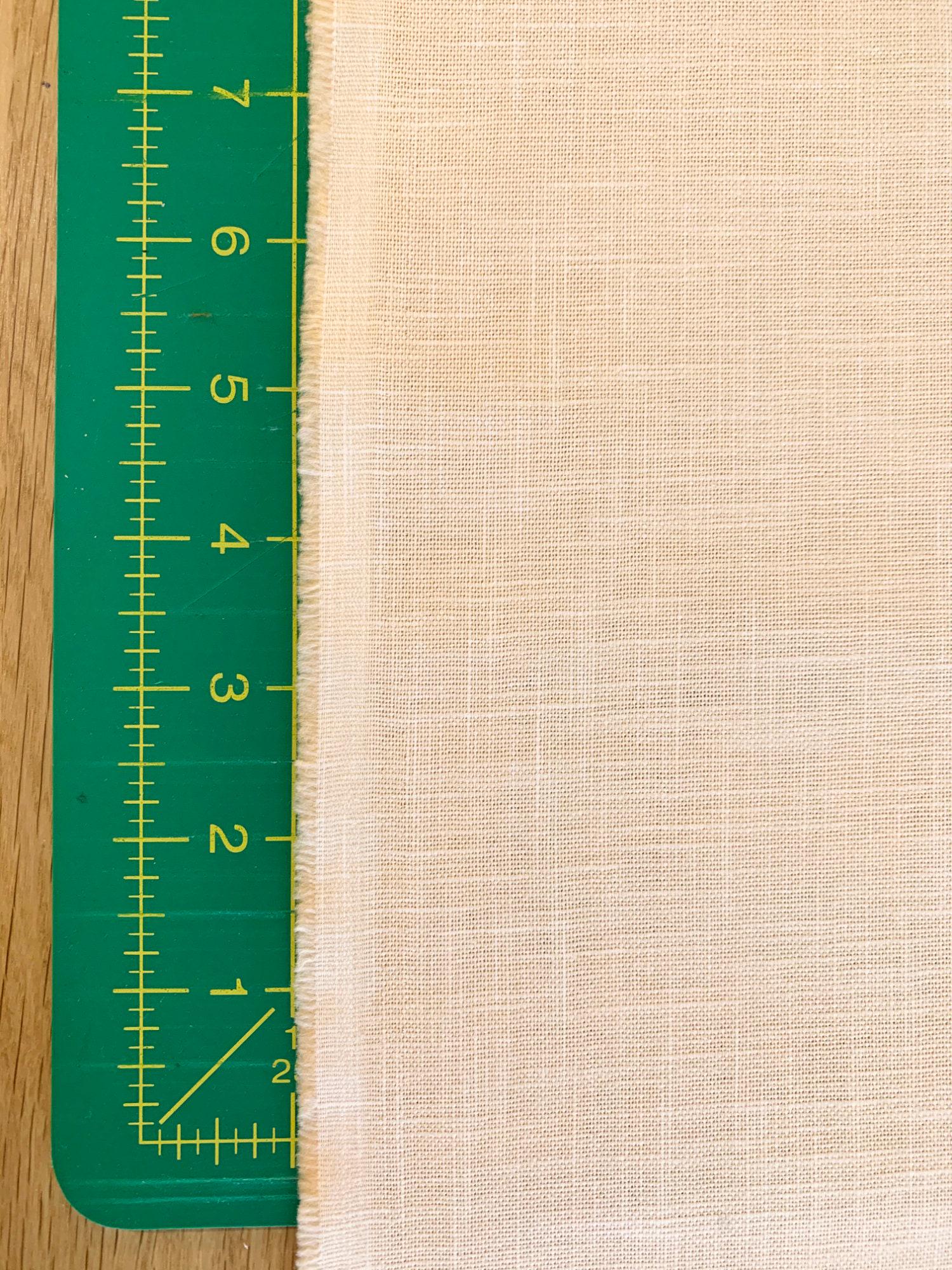 Sevenberry - Heathered Solids Cotton Fabric - White Peach