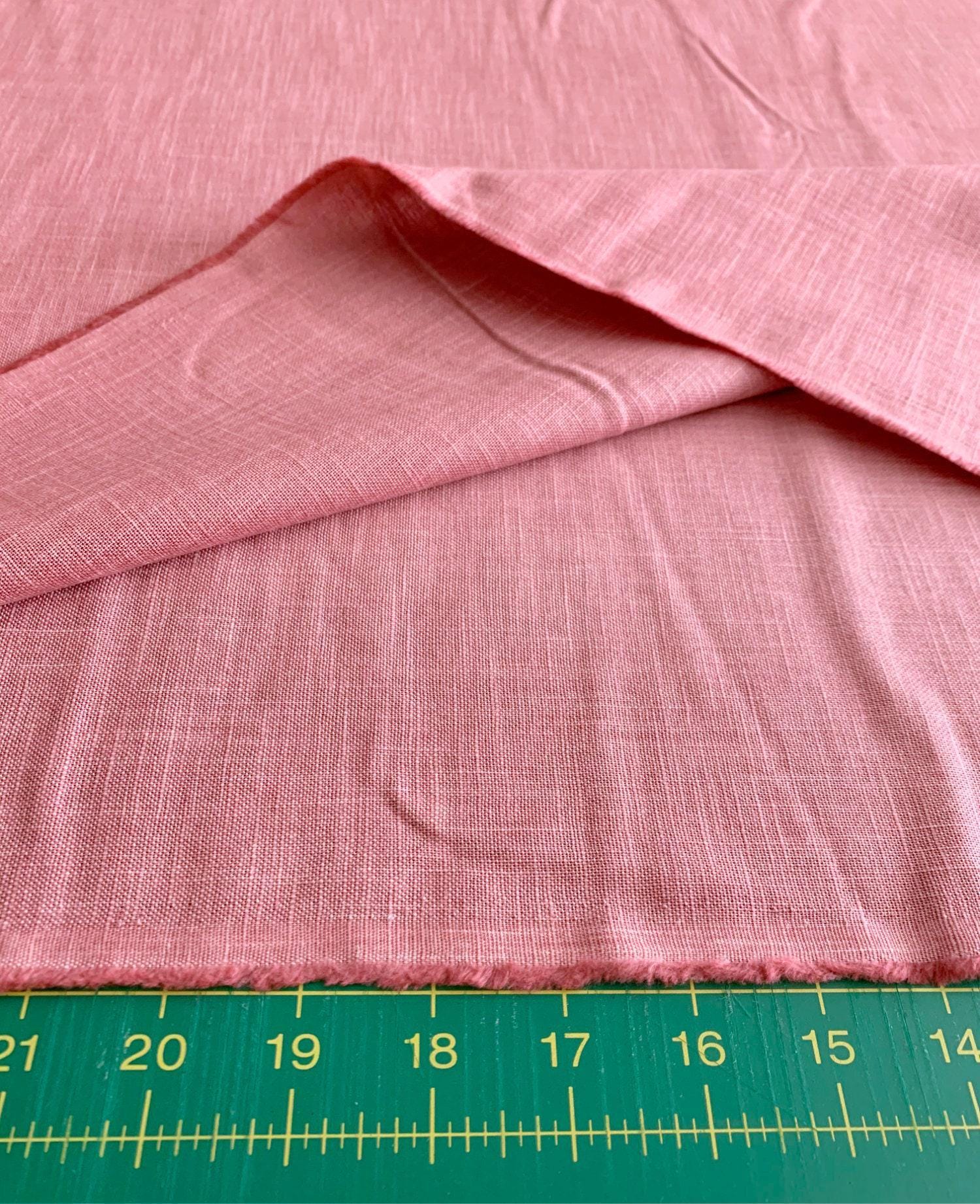 Sevenberry - Heathered Solids Cotton Fabric - Rose Pink