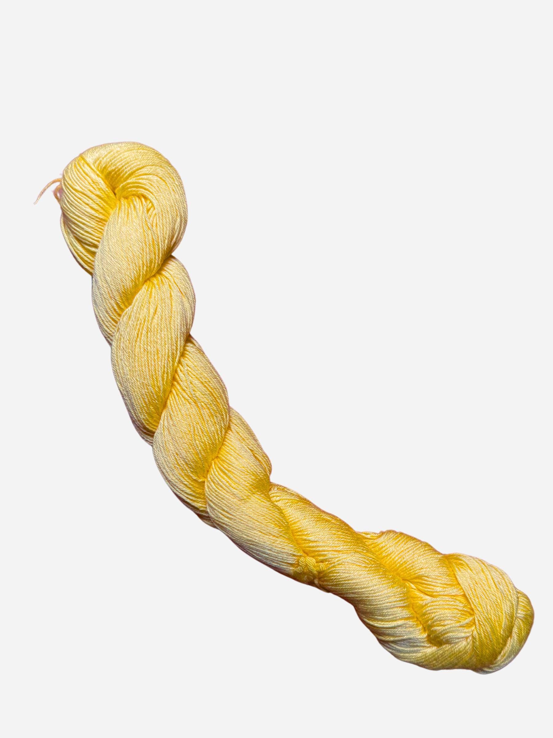 Hida - Small-Batch Japanese Cotton Sashiko Thread 145m Skein - #27 Sunshine Yellow